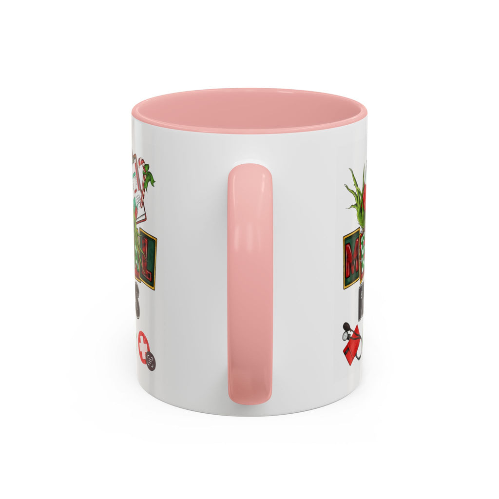 Medical Records Claus Coffee Mug — Funny Holiday Nurse & Medical Staff Gift (11/15oz) Medical Christmas Mug,
