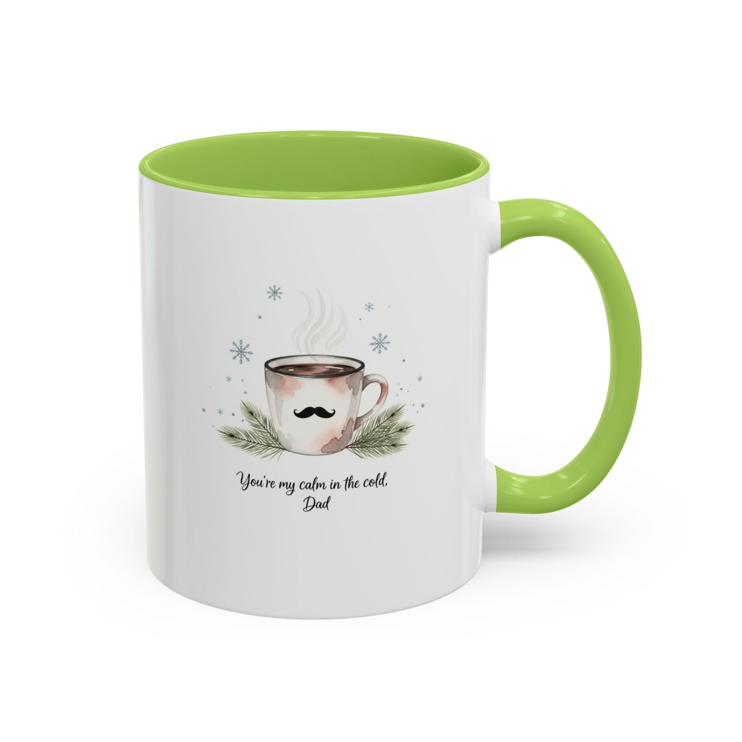 Holiday Coffee Cups with Festive Quotes & Designs Personalized Dad Coffee Mug You're my reason in the world