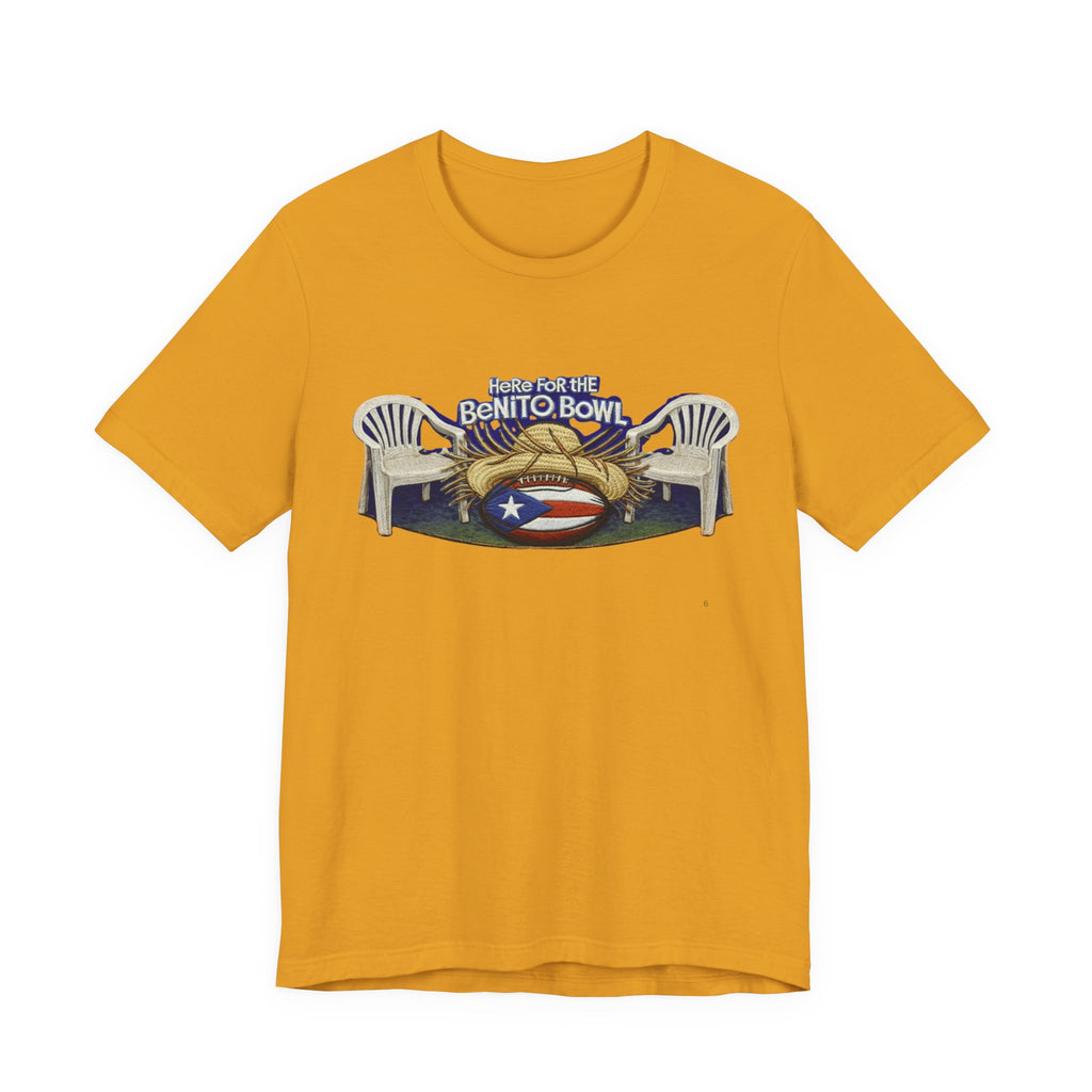 Benito Bowl Puerto Rico Football Tee
