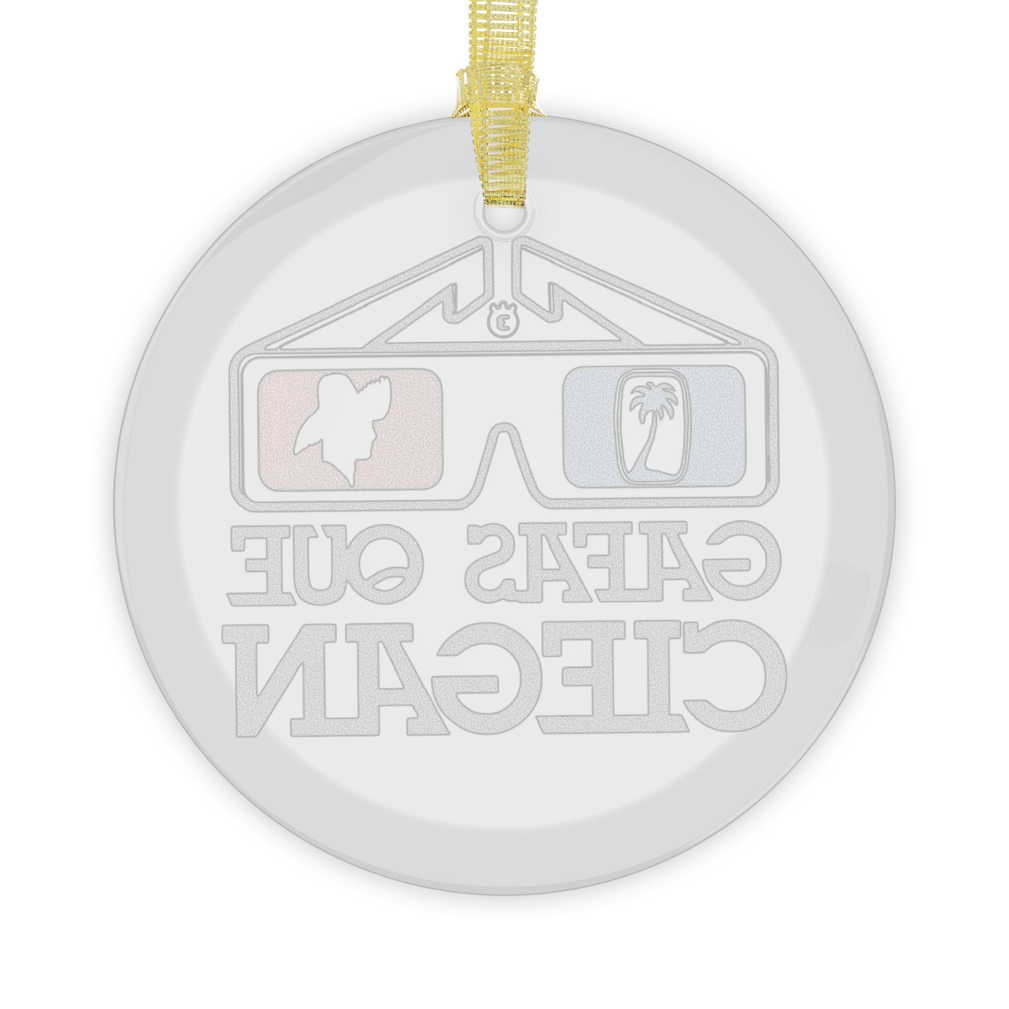 Puerto Rico Island Glass Ornament – Boricua Heritage Decor