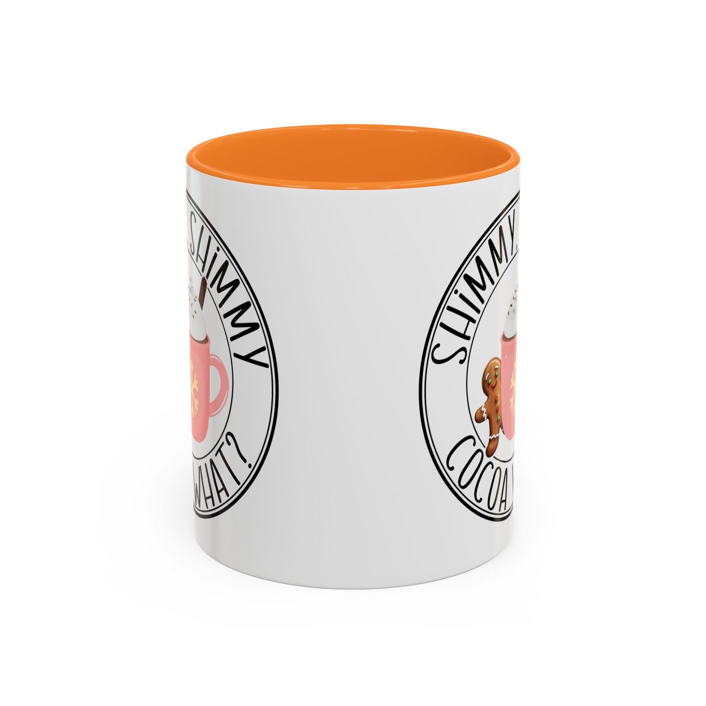 Cute Cocoa Mugs with Gingerbread Design Perfect for Winter Holiday CheerBeverage Cup Christmas Design