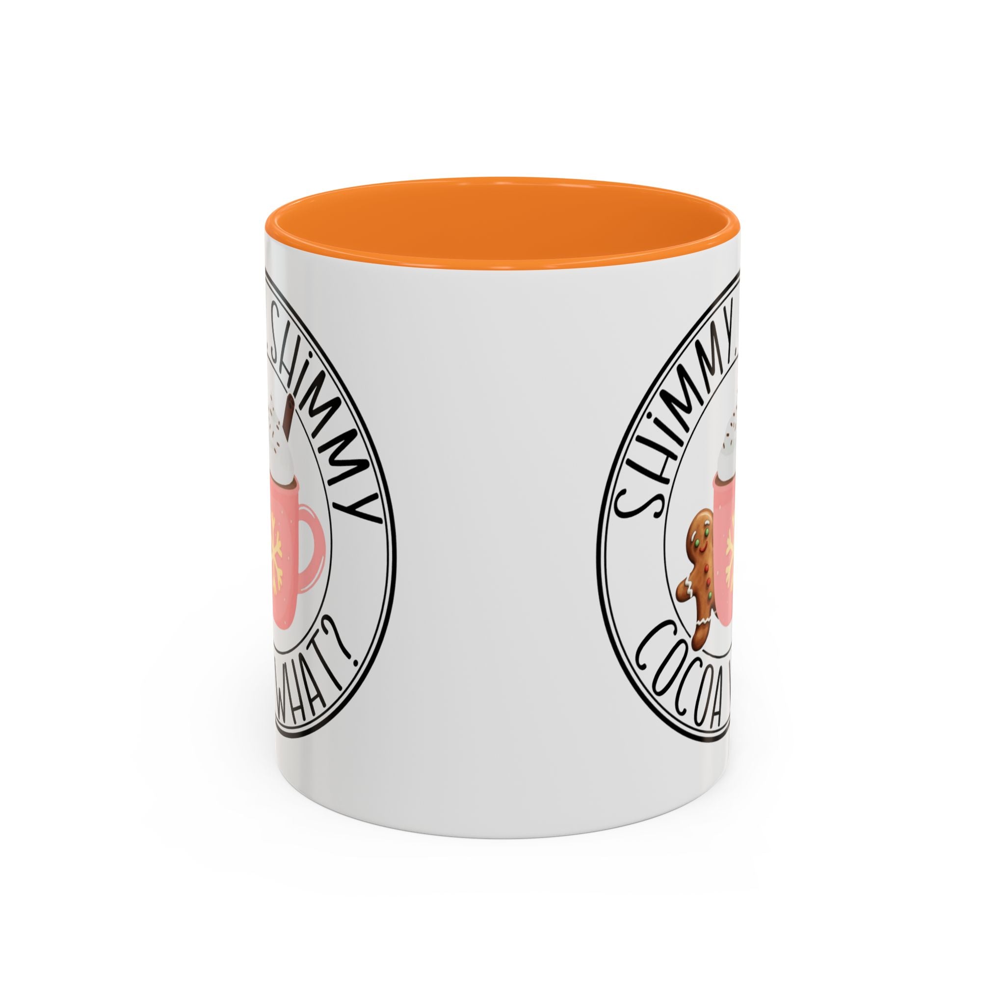 Cute Cocoa Mugs with Gingerbread Design Perfect for Winter Holiday CheerBeverage Cup Christmas Design