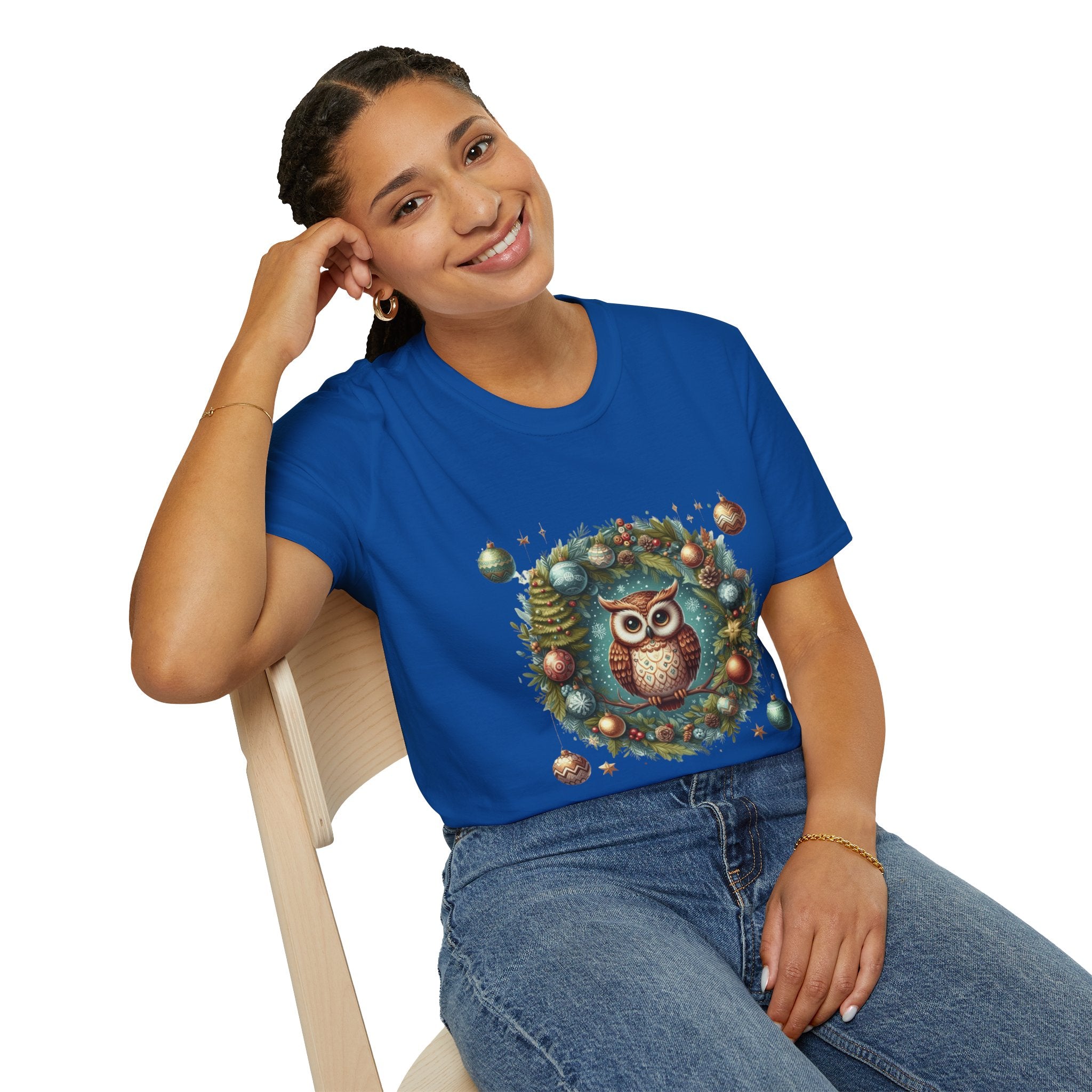Merry Christmas Shirt  Santa, Reindeer  Holiday Spirit Design