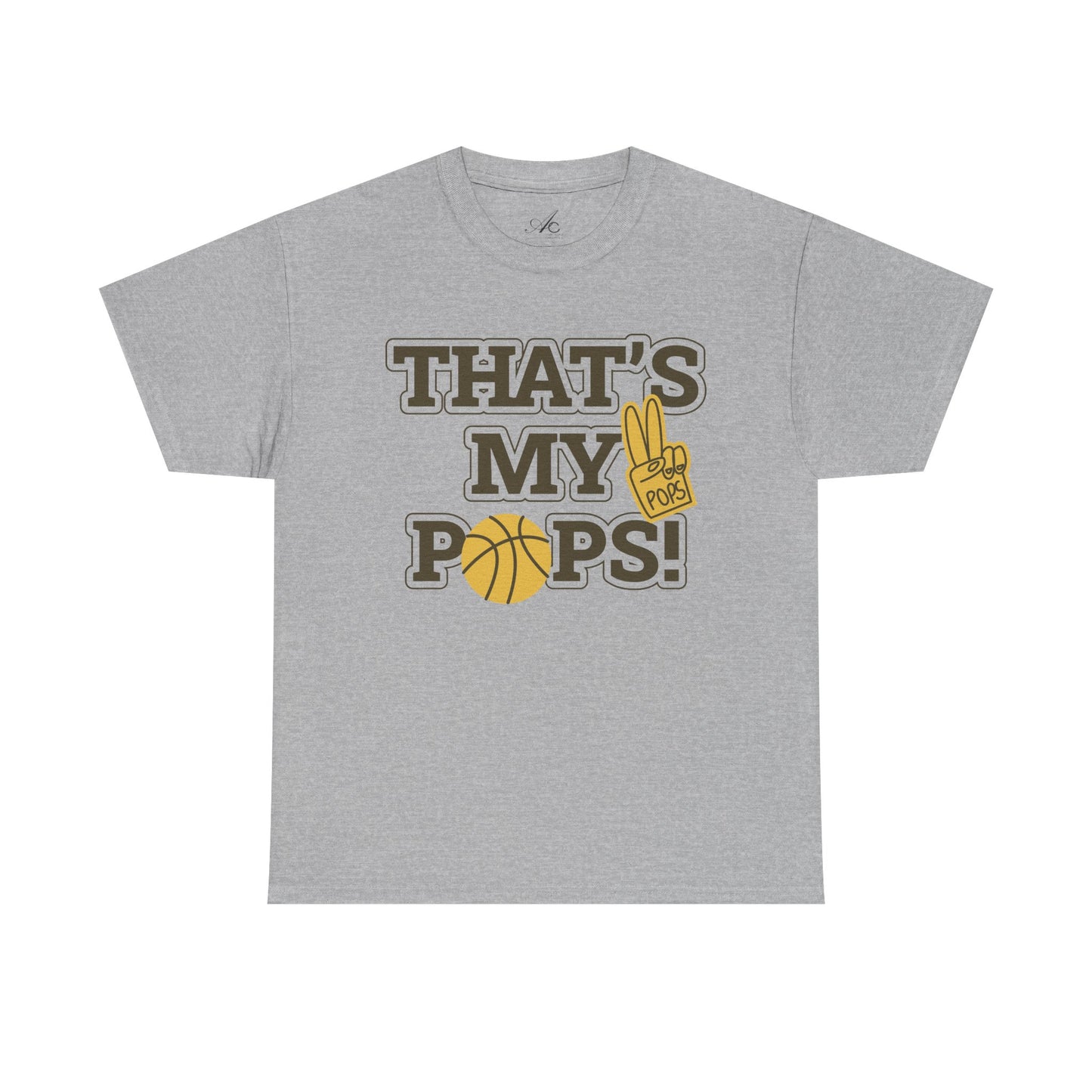 Basketball Dad Tee, Unisex Heavy Cotton T-Shirt for Father's Day, Sports Gift, Father's Day Gift, Family Tee, Casual Wear
