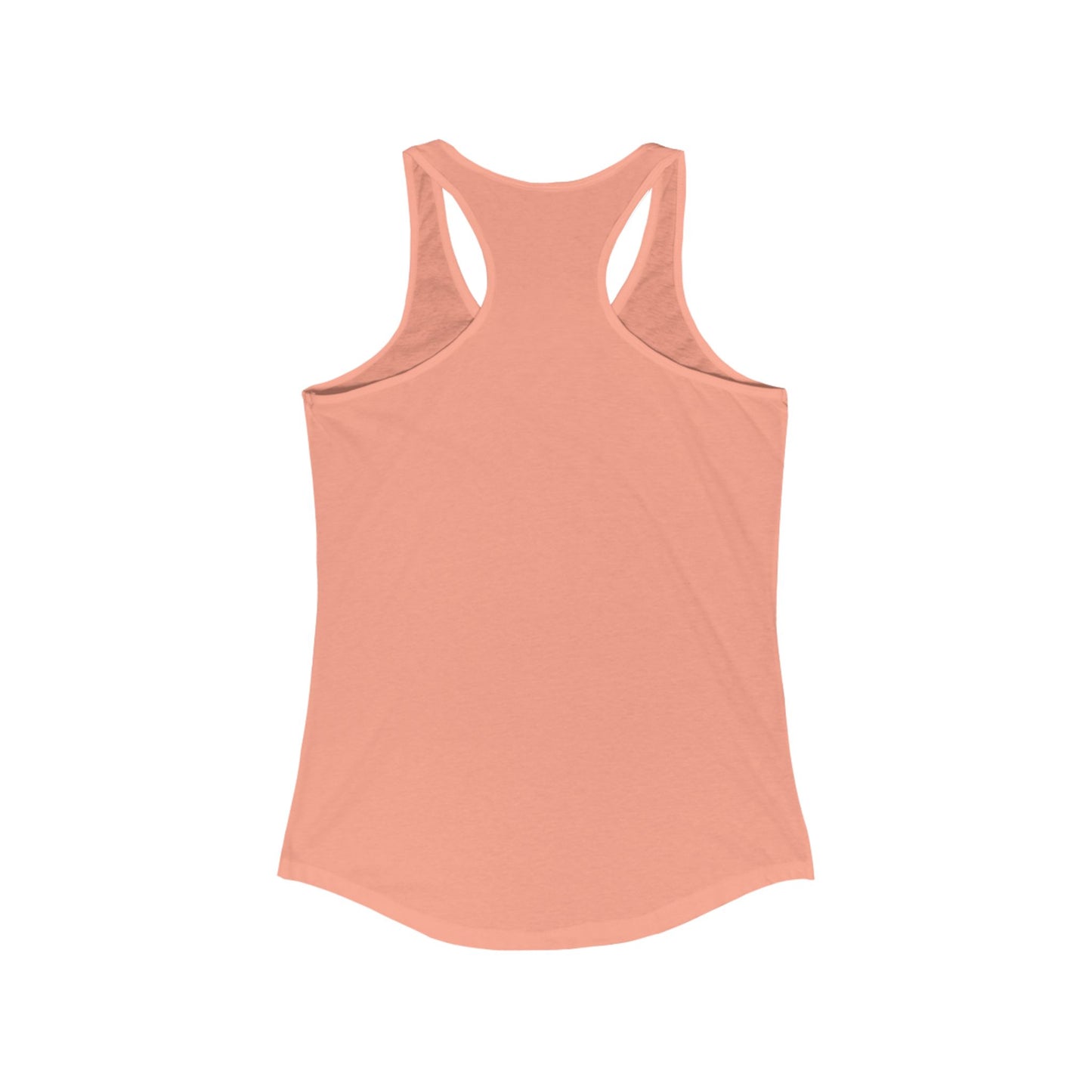 Women's Ideal Racerback Tank with Trendy Illustration, Ideal for Summer, Fitness, Casual Wear, Gifts, Everyday Style