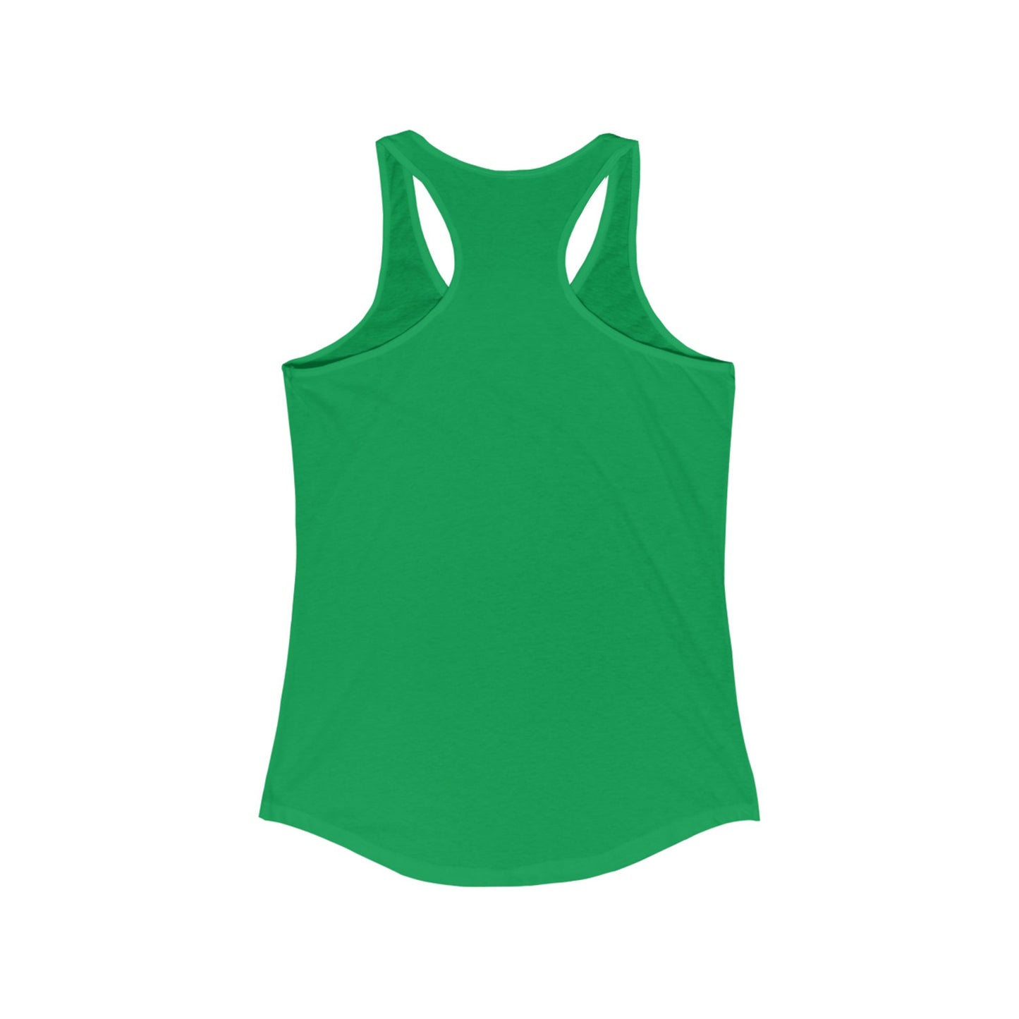 Women's Ideal Racerback Tank with Trendy Illustration, Ideal for Summer, Fitness, Casual Wear, Gifts, Everyday Style