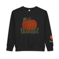 Toddler Sweatshirt  "Thankful" Pumpkin Fall Pullover