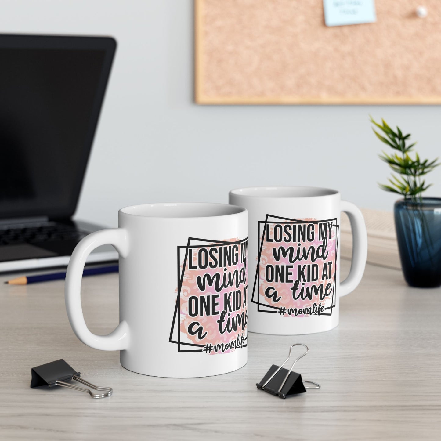 Mindful Moments Ceramic Mug, Coffee Lover Gift, Relaxation Mug, Self-Care Ceramic Cup, Motivational Quote Mug