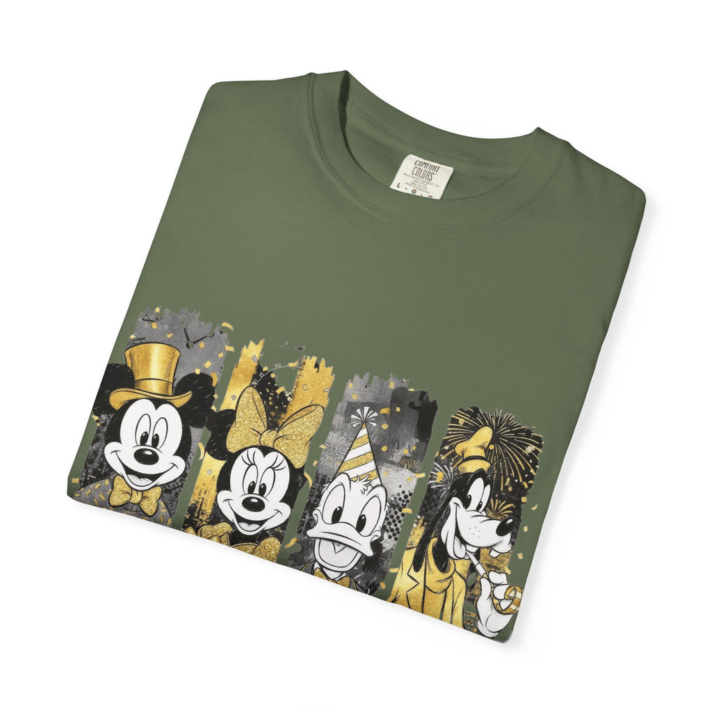 New Year Mickey & Friends T-Shirt  'Happy New Year' Graphic Tee