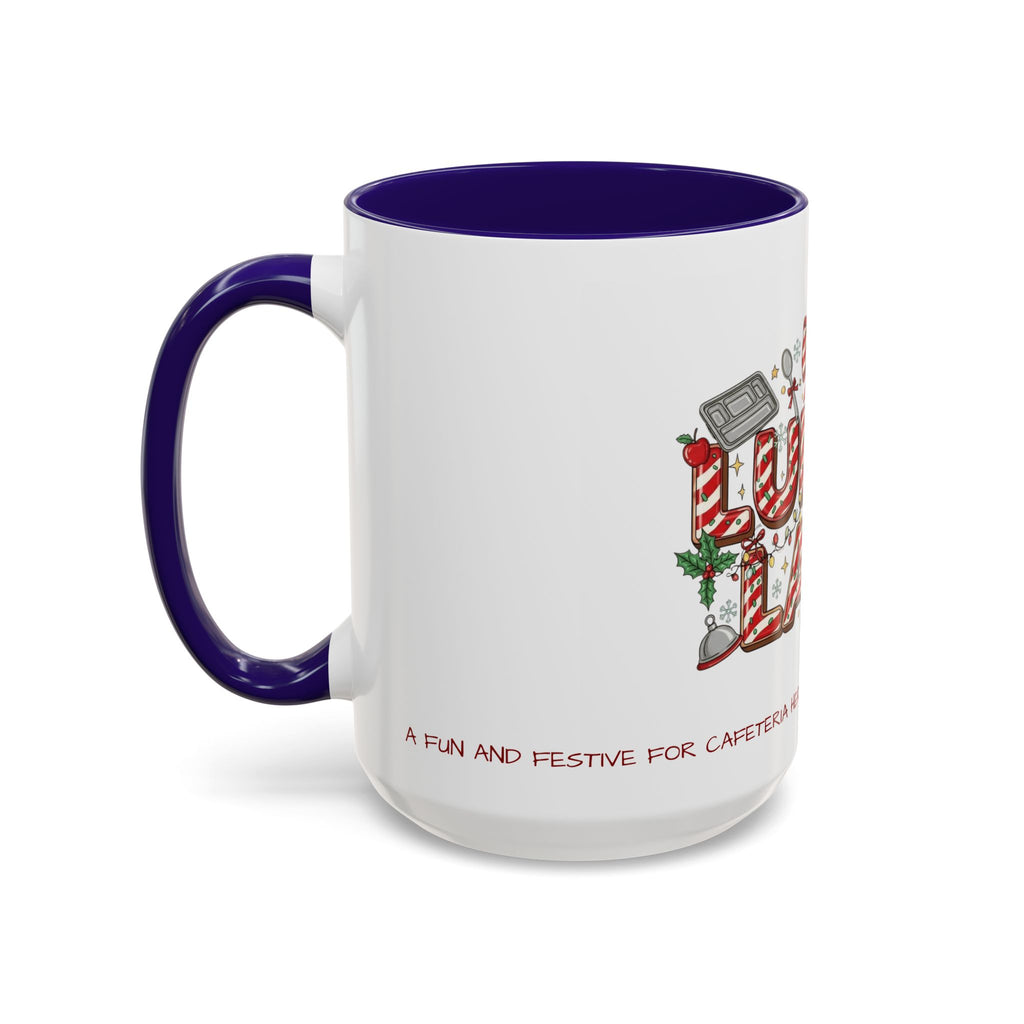 Lunch Lady Mug "Cafeteria Hero Who Feeds the Whole School With Love" | 11oz/15oz Gift  School Staff Christmas Mug Collection