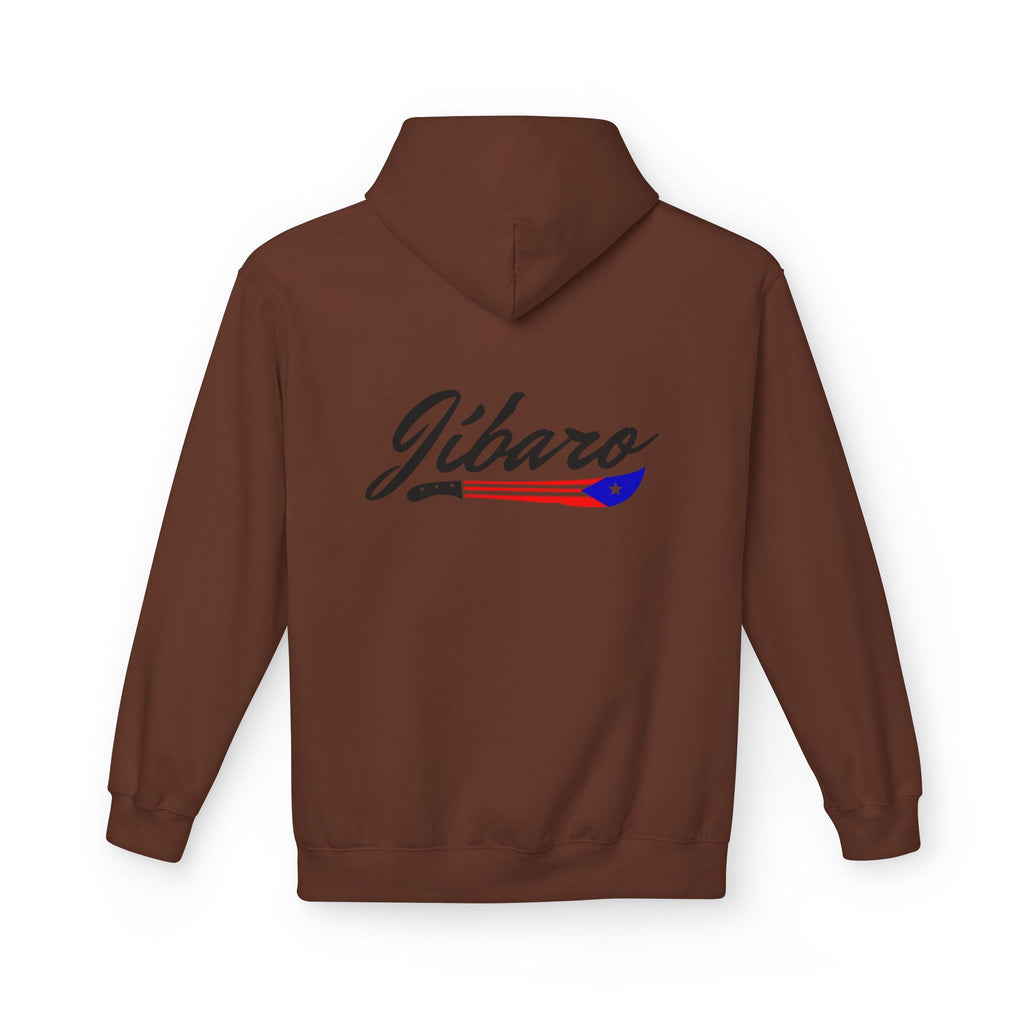 Gíbaro Hoodie  Puerto Rican Pride Pullover with Flag Machete Design