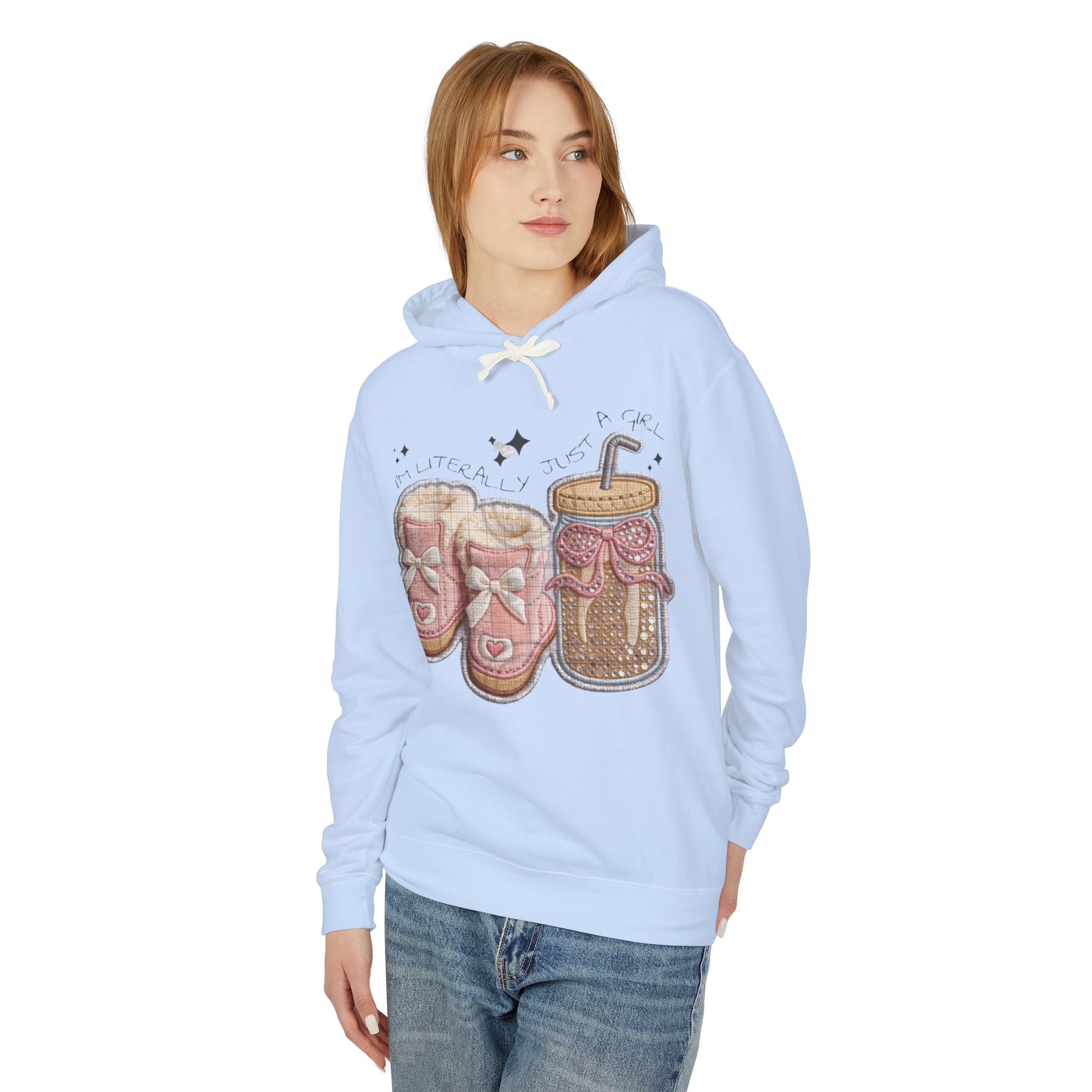 Cozy Baby Booties  Bottle Hoodie  Cute Newborn Nursing Mom Sweatshirt
