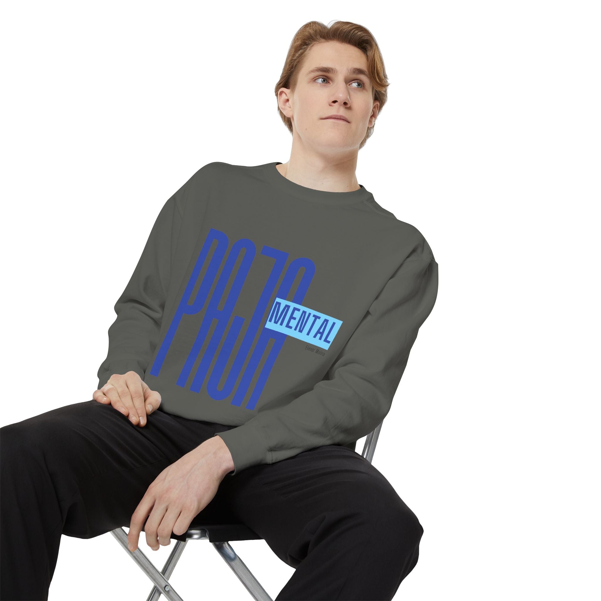 Mental Pazn Sweatshirt "Suerten Ya Esa" Spanish Graphic Crewneck