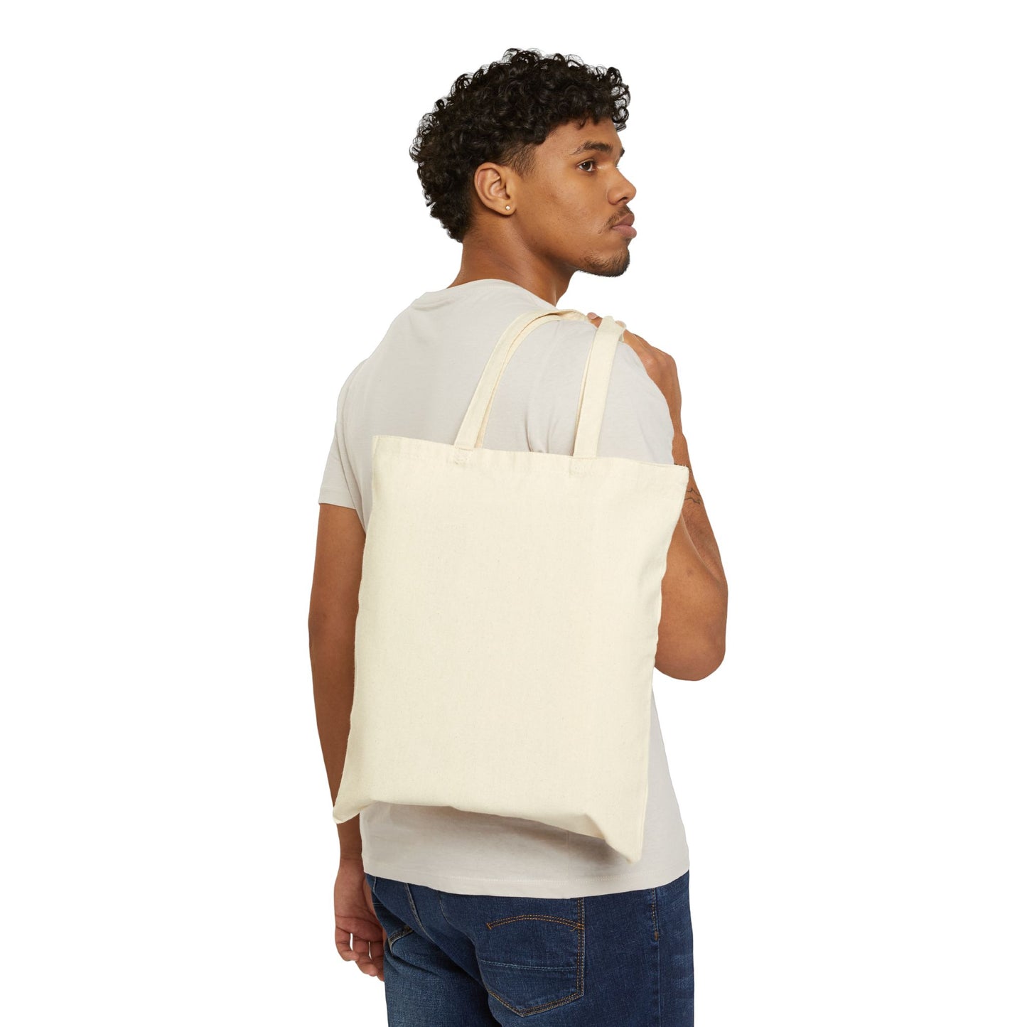 Carry Positivity Everywhere You Go Sunflower Cotton Canvas Tote Bag, Eco-Friendly Shopping Bag, Floral Grocery Tote, Gift for Her, Beach Bag, Reusable Tote