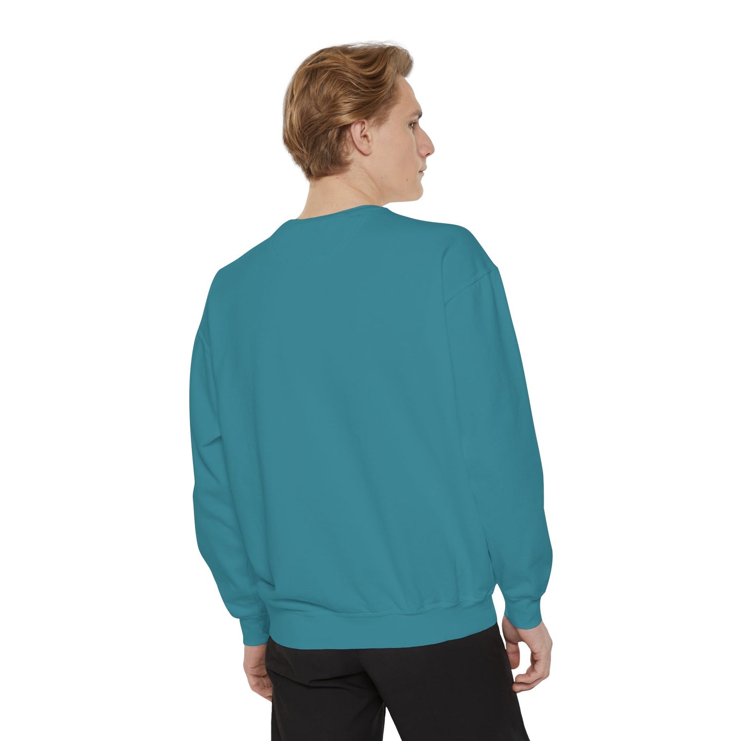I'm Too Old for This Sweatshirt, Unisex Garment-Dyed Sweatshirt for Halloween, Funny Gift for Adults, Casual Wear, Cozy Fall Sweater