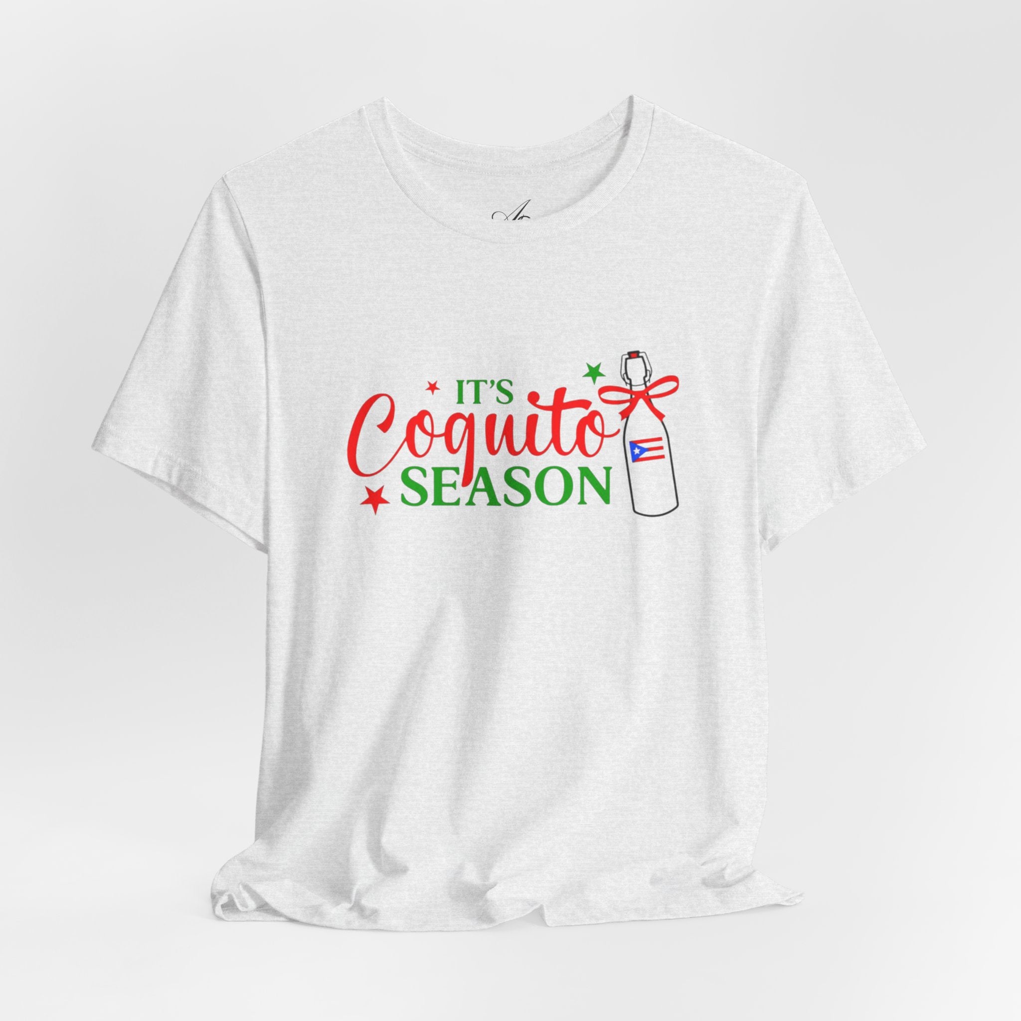 It's Coquito Season T-Shirt - Christmas Puerto Rican Holiday Cocktail Tee