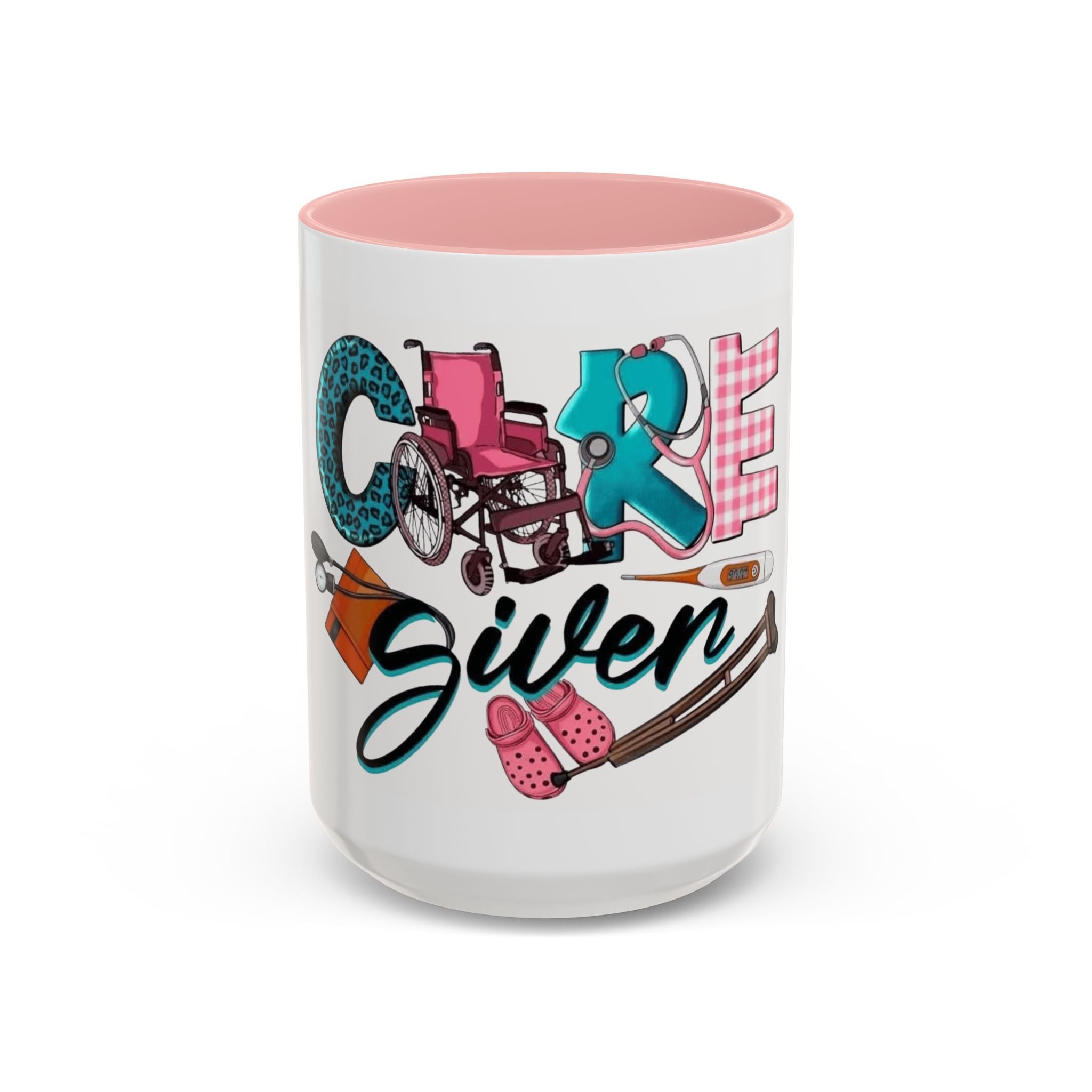 Nurse Given Accent Coffee Mug — Caregiver & Medical Equipment Design Christmas mug for all healthcare heroes
