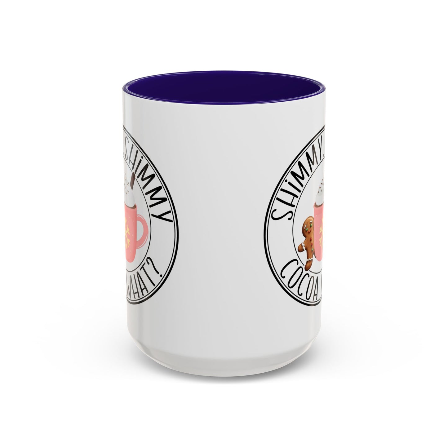 Cute Cocoa Mugs with Gingerbread Design Perfect for Winter Holiday CheerBeverage Cup Christmas Design