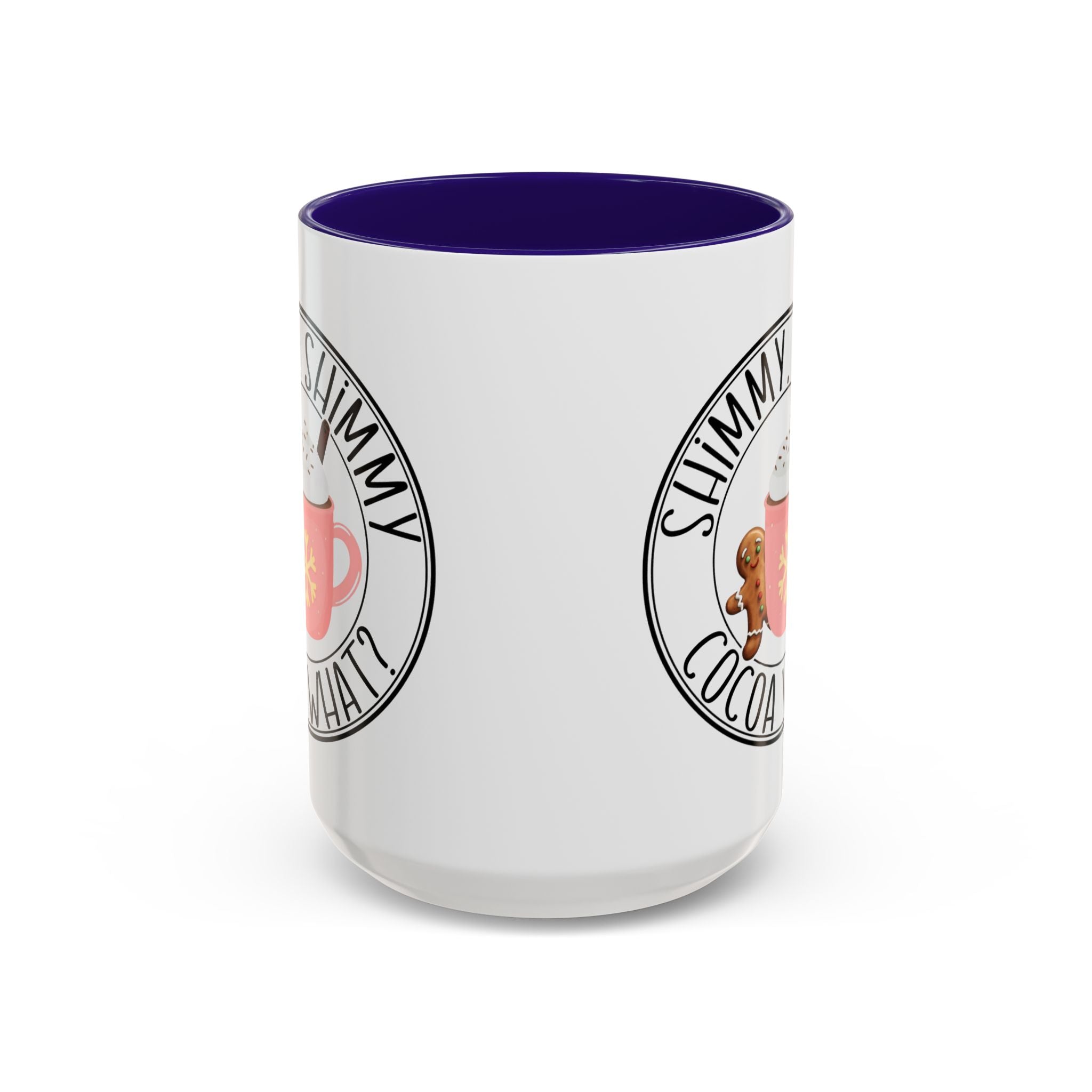 Cute Cocoa Mugs with Gingerbread Design Perfect for Winter Holiday CheerBeverage Cup Christmas Design