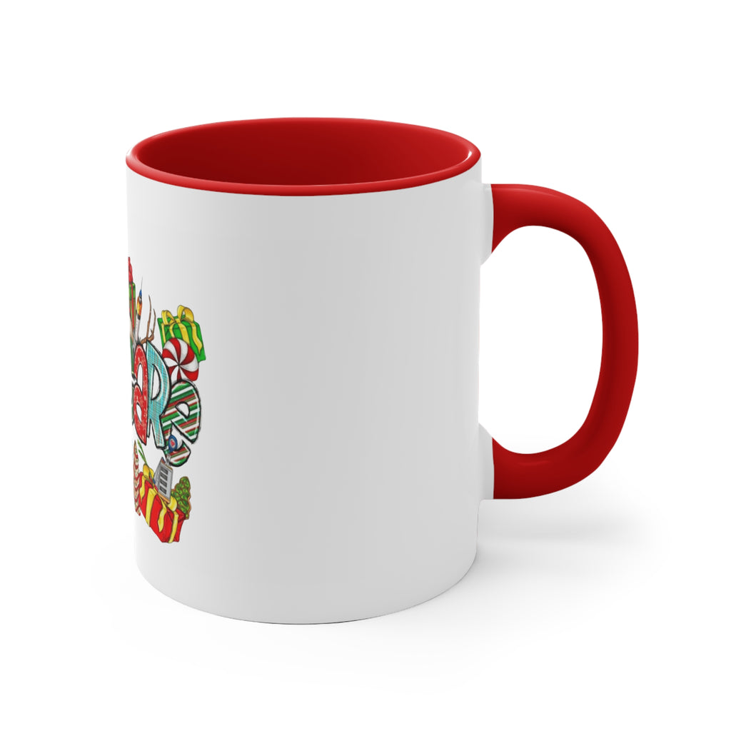 Healthcare Worker Christmas Accent Mug — Festive Holiday Nurse & Doctor Gift (11oz) Medical Christmas Mug