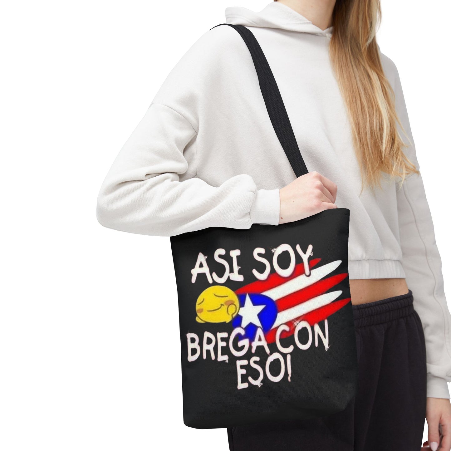 Carry Your Culture – Puerto Rican Pride in Every Step Vibrant Puerto Rican Tote Bag, Beach Bag, Shopping Tote, Travel Bag, Gift for Her, Eco-Friendly Reusable Bag