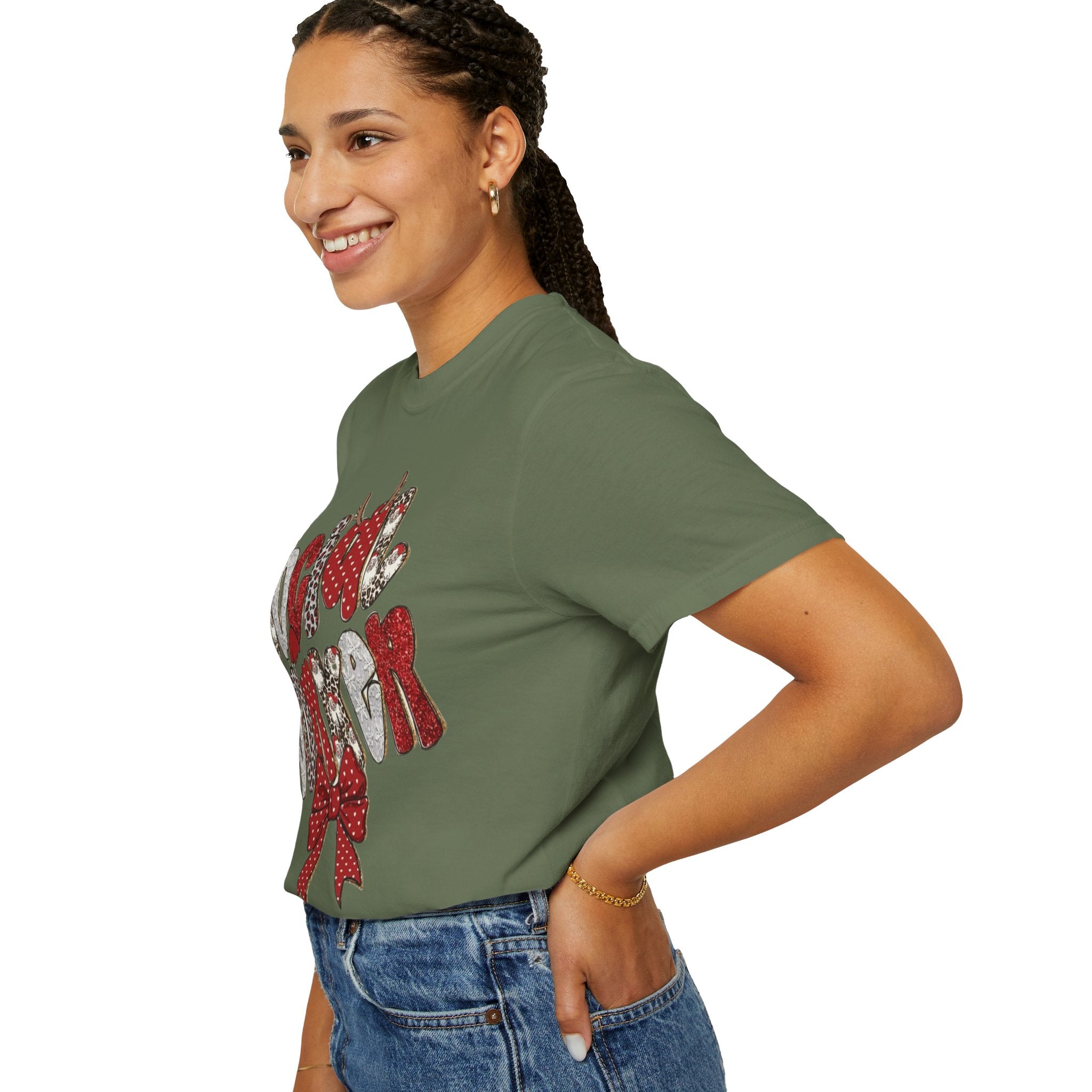 Social Worker Christmas T-Shirt  Festive Holiday Graphic Tee