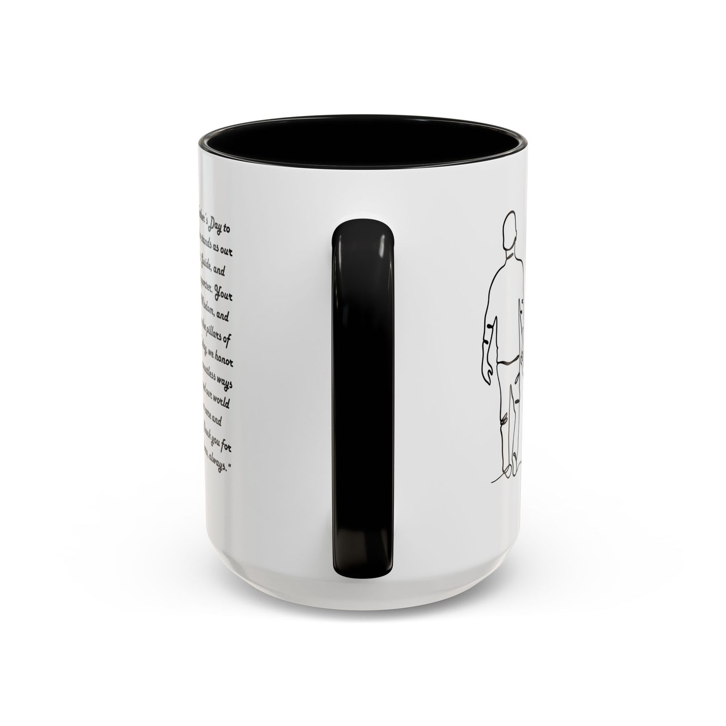 Fathers Day Mug Gift for Dad Funny Fathers Mug Accent Coffee Mug (11, 15oz)