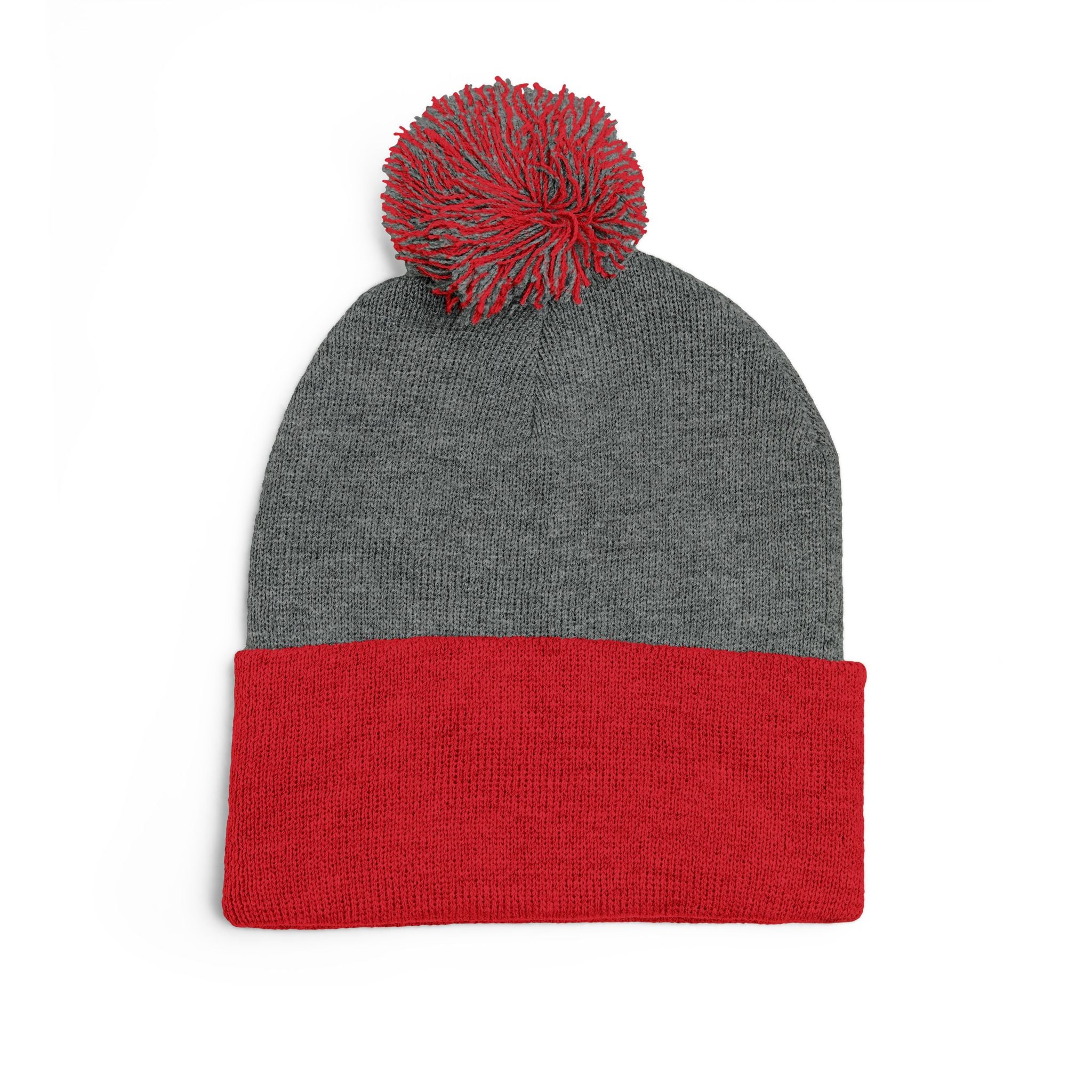 Toy Story Embroidered Pom-Pom Knit Cap Humor Cuffed Beanie – Warm, Soft & Sassy Winter Hat