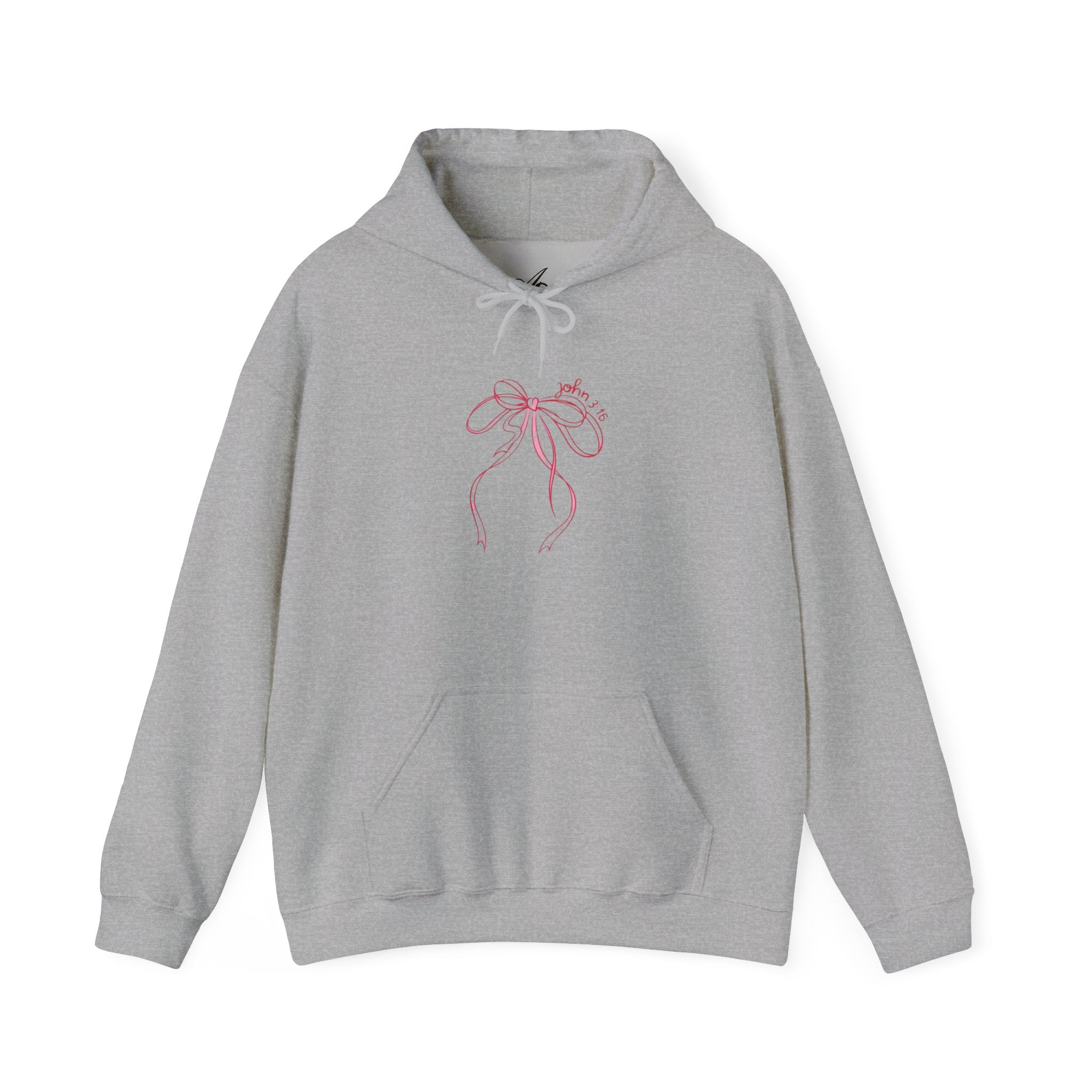 You Are So Loved Hoodie Heart Full” Heart Ribbon Comfort Sweatshirt