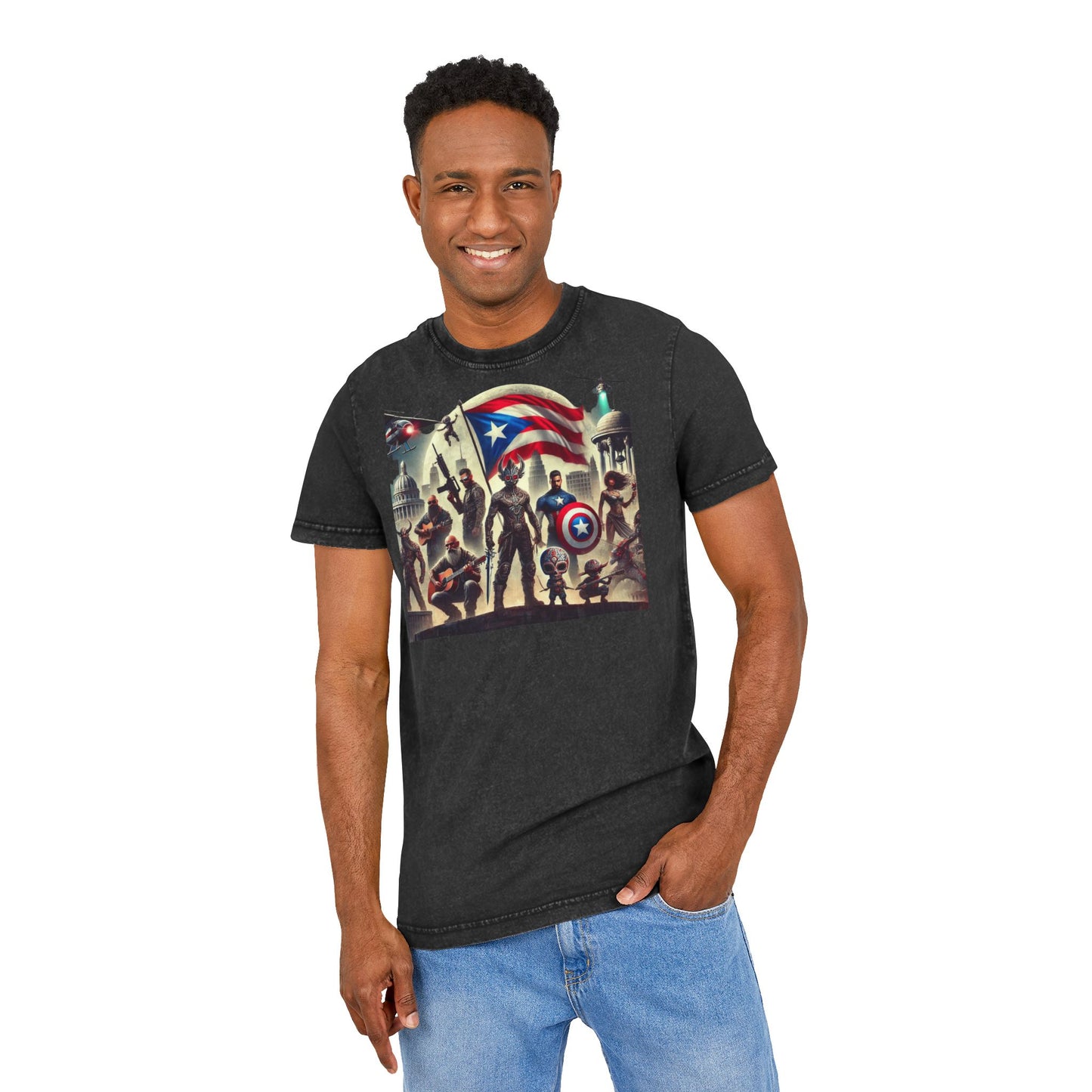 Puerto Rico Lovers  Casual Wear, Perfect for Comic Con, Summer Festivals, Gift for Geeks, Unisex [...]