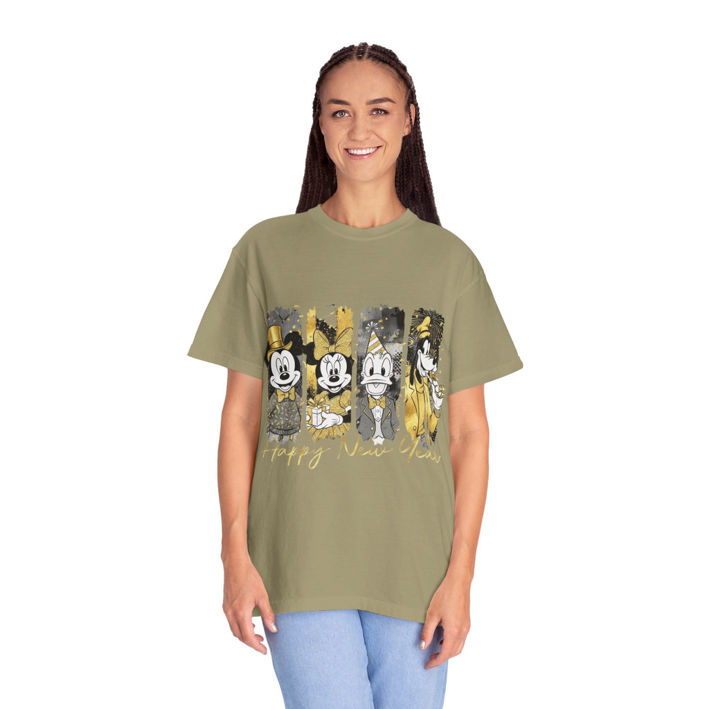 New Year Mickey & Friends T-Shirt  'Happy New Year' Graphic Tee