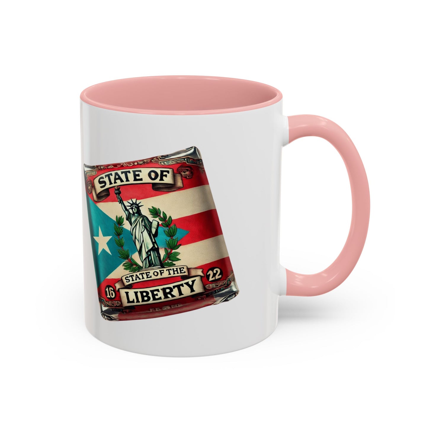 Puerto Rican Heritage Mugs with Unique Designs Accent Coffee Mug (11, 15oz)