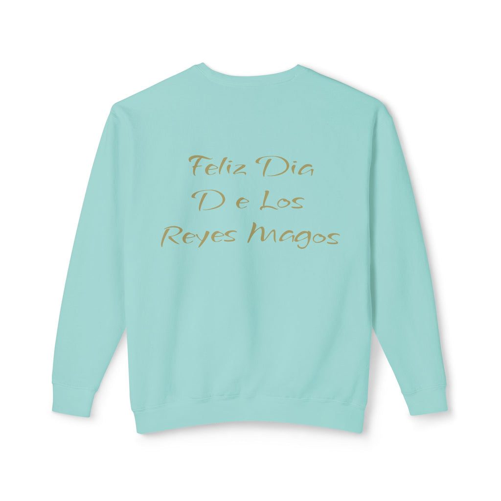 Three Kings Sweatshirt  'Feliz Día De Los Reyes Magos' Holiday Crewneck Christmas T-shirts and sweaters