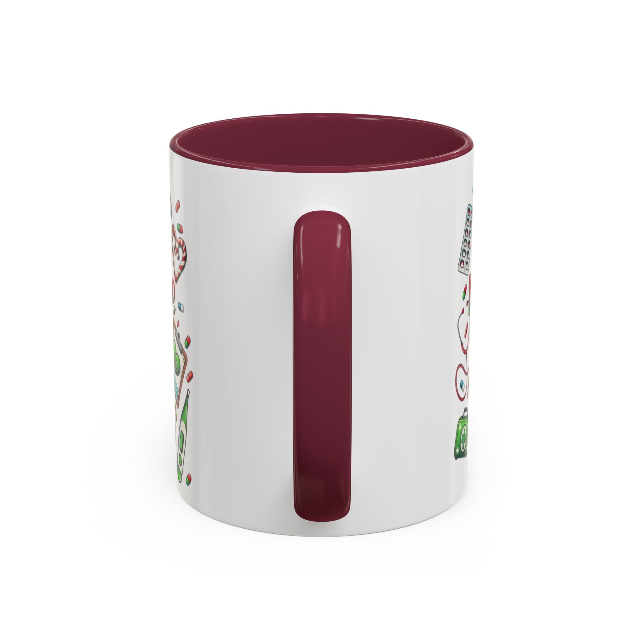 Nurse Elf Coffee Mug — Christmas Medical Holiday Gift (11oz & 15oz) Medical Christmas Mug