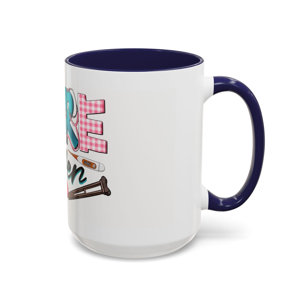 Nurse Given Accent Coffee Mug — Caregiver & Medical Equipment Design Christmas mug for all healthcare heroes