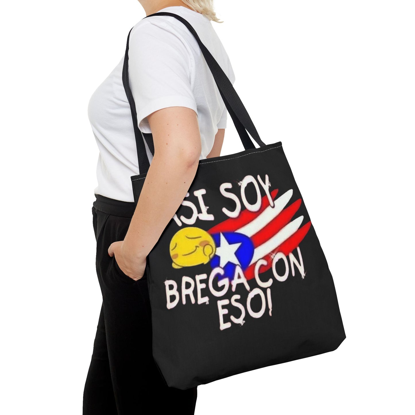 Carry Your Culture – Puerto Rican Pride in Every Step Vibrant Puerto Rican Tote Bag, Beach Bag, Shopping Tote, Travel Bag, Gift for Her, Eco-Friendly Reusable Bag