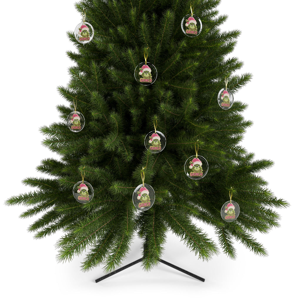 Glass Ornaments Holiday Tree Decoration Handcrafted Glass Ball Christmas Keepsake