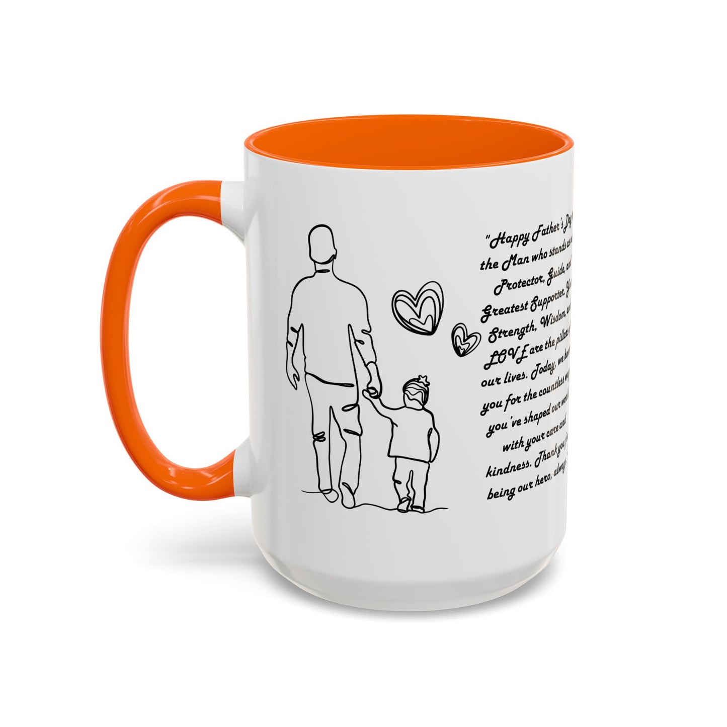 Fathers Day Mug Gift for Dad Funny Fathers Mug Accent Coffee Mug (11, 15oz)
