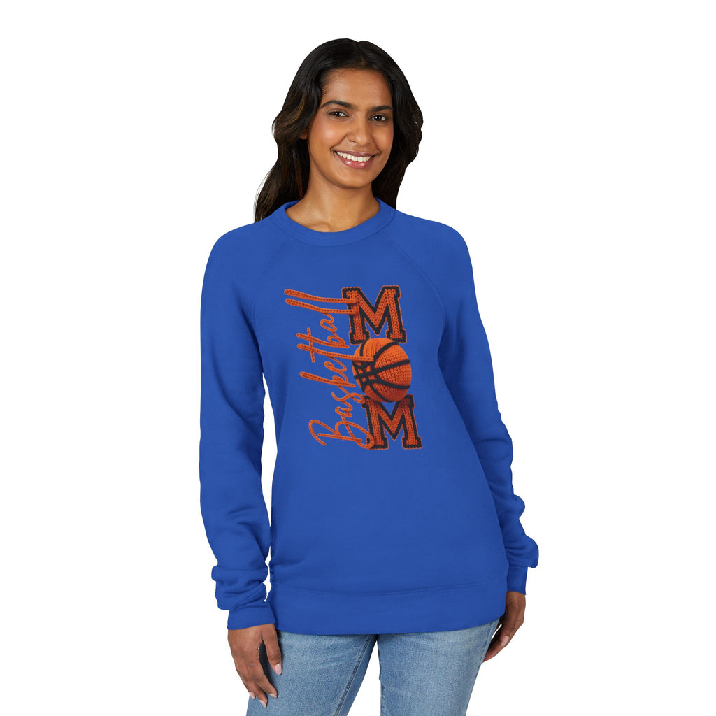 Basketball Mom Sweatshirt  Vintage Orange Hoop Mom Crewneck