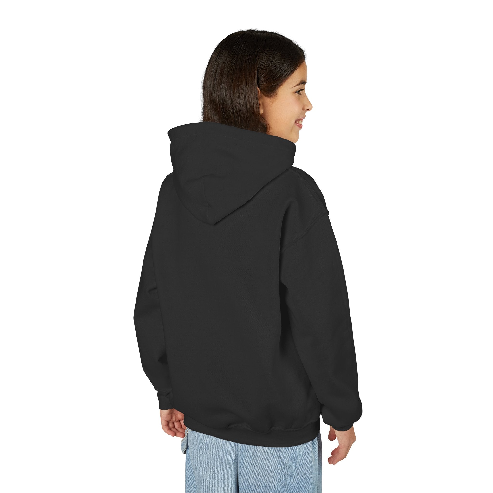 Youth Hoodie  Grinch Christmas Scene with 'Maybe Christmas' Quote