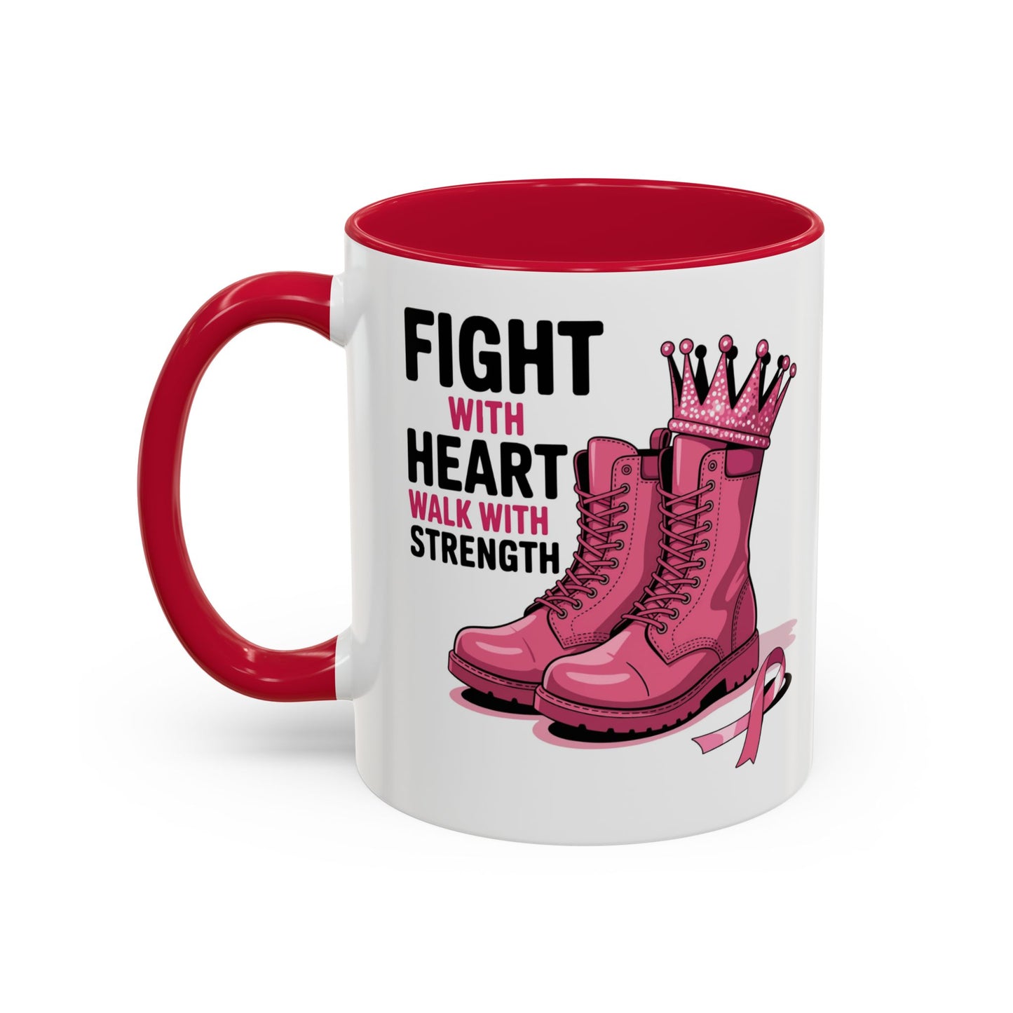 You Beat It! Cancer Survivor Mug | Motivational Gift for Her or Him | Warrior Mug
