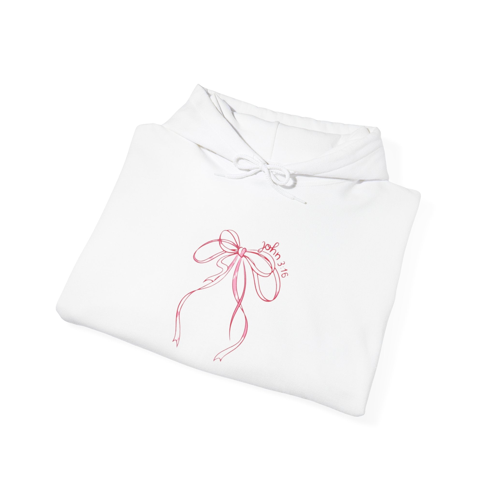 You Are So Loved Hoodie Heart Full” Heart Ribbon Comfort Sweatshirt