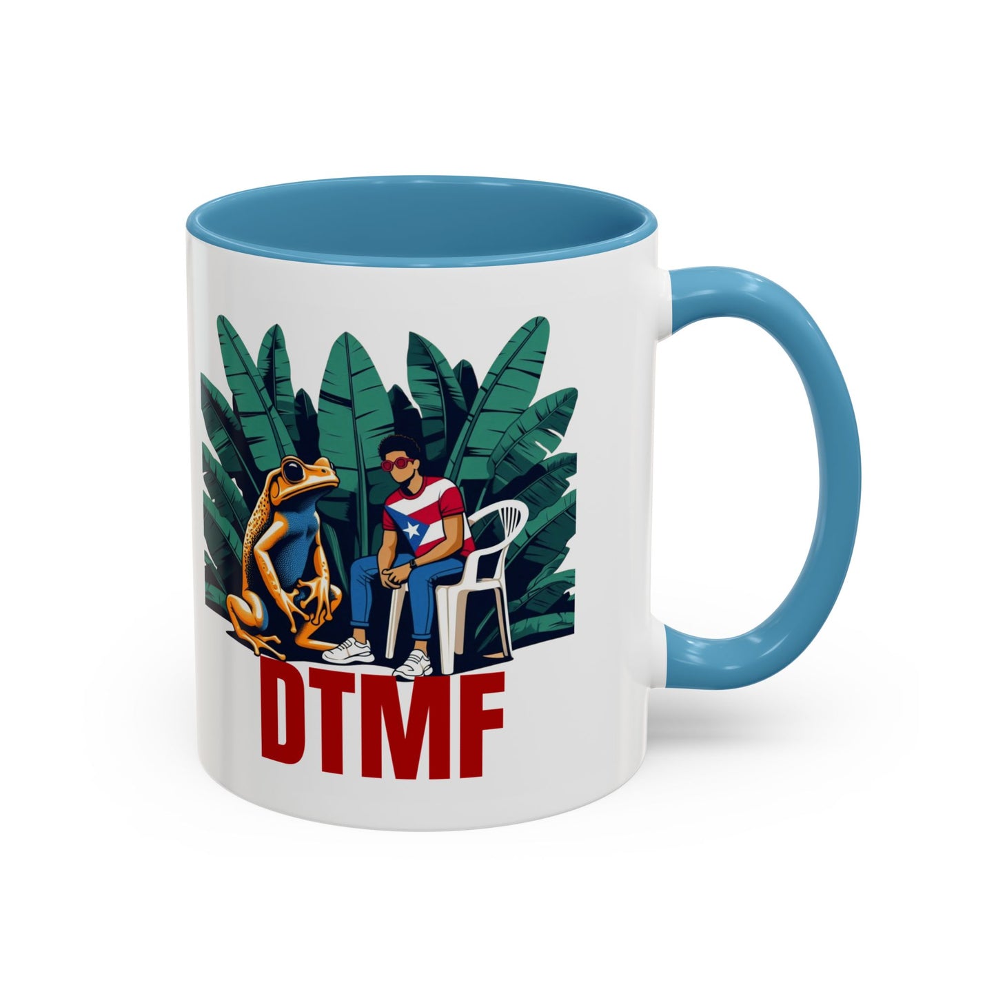Puerto Rican Heritage Mugs with Unique Designs Accent Coffee Mug (11, 15oz)