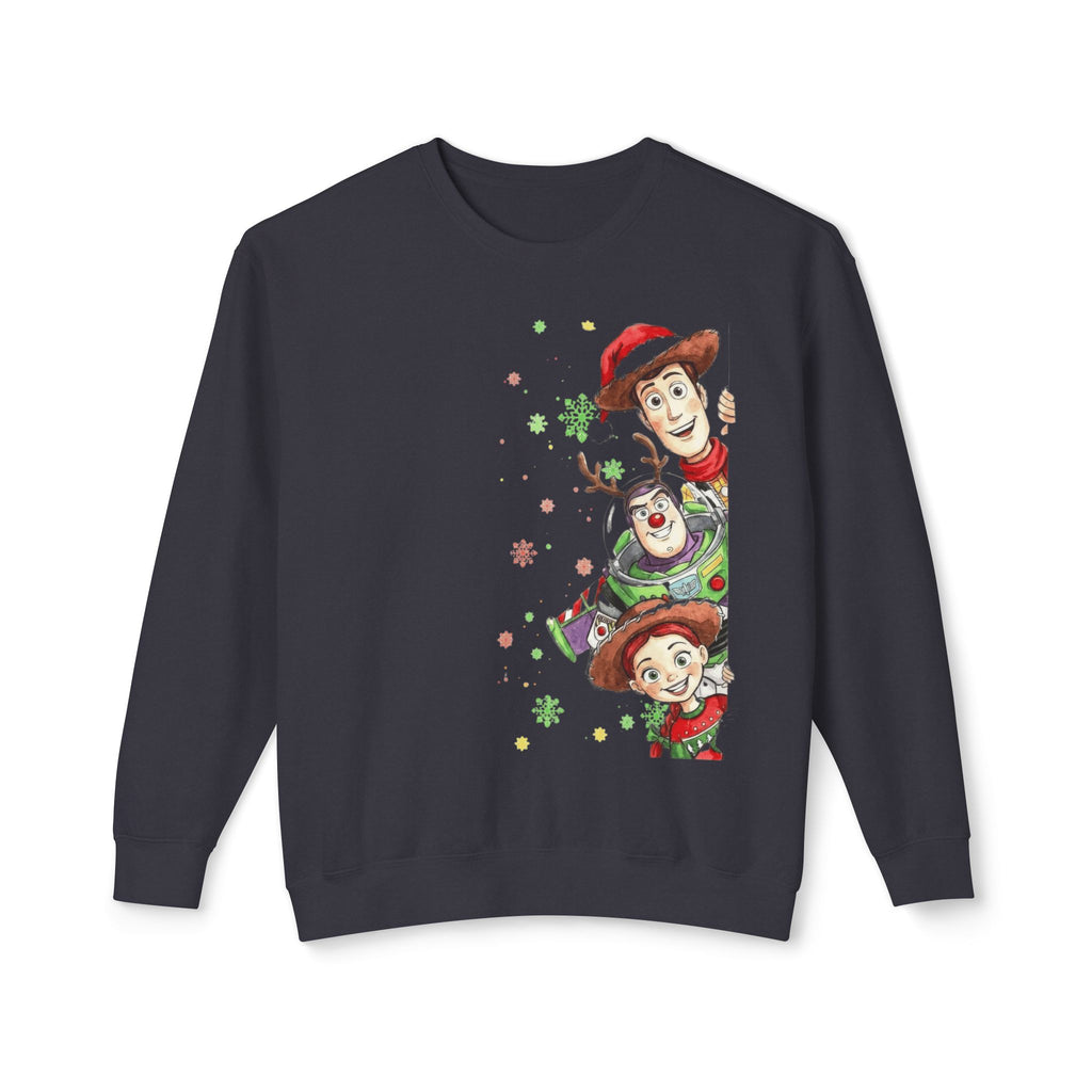 Christmas Toy Cowboy Crewneck Sweatshirt  Festive Woody & Friends Holiday Sweatshirt Cartoon Christmas T-shirts and Sweaters