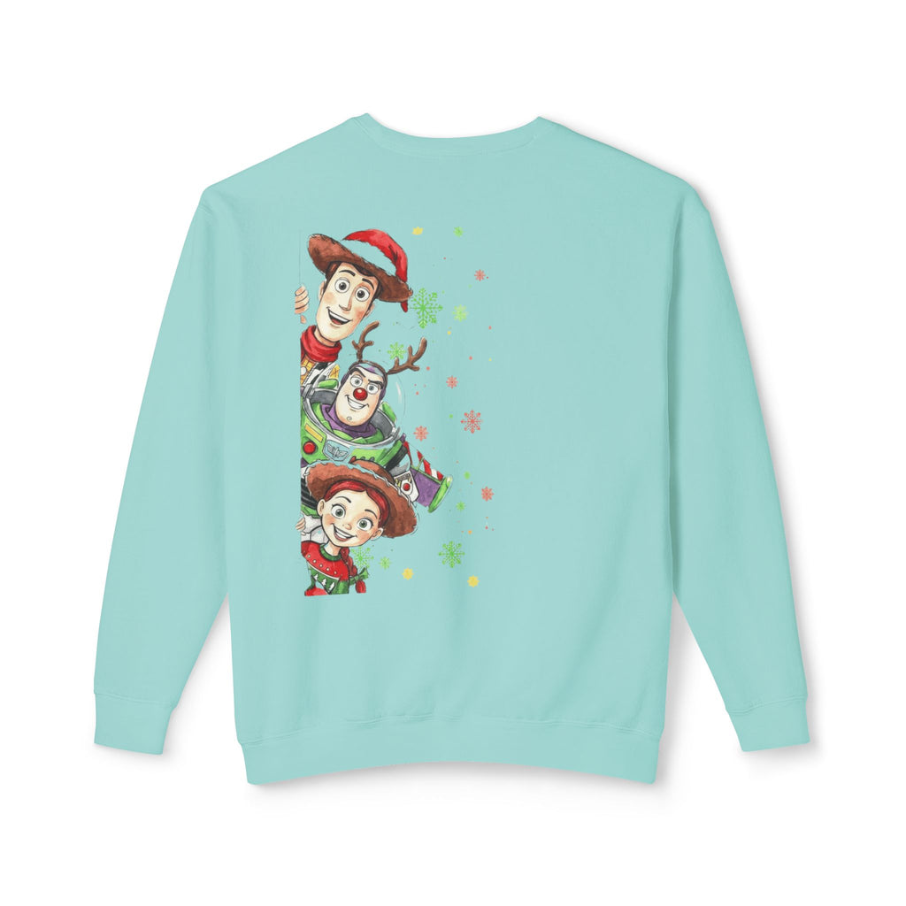 Christmas Toy Cowboy Crewneck Sweatshirt  Festive Woody & Friends Holiday Sweatshirt Cartoon Christmas T-shirts and Sweaters