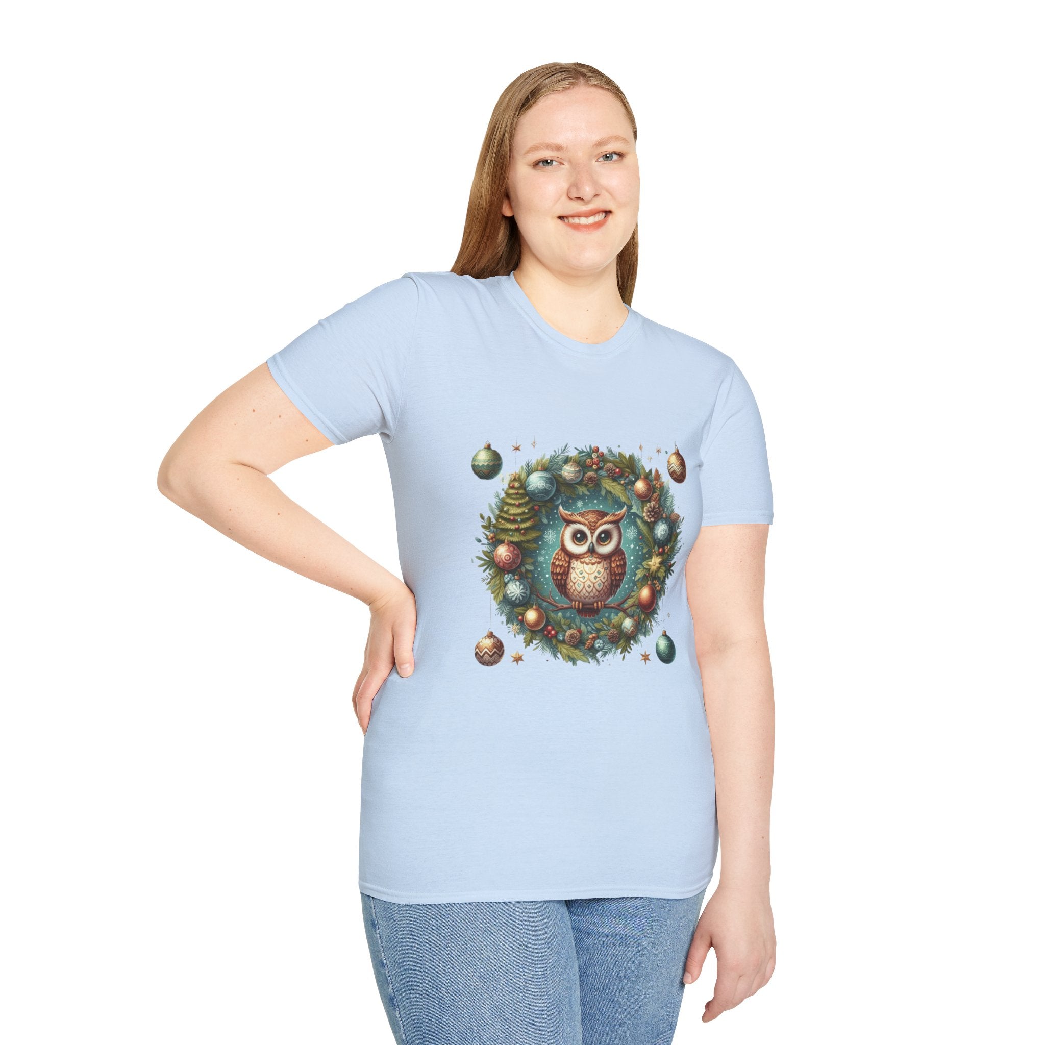 Merry Christmas Shirt  Santa, Reindeer  Holiday Spirit Design