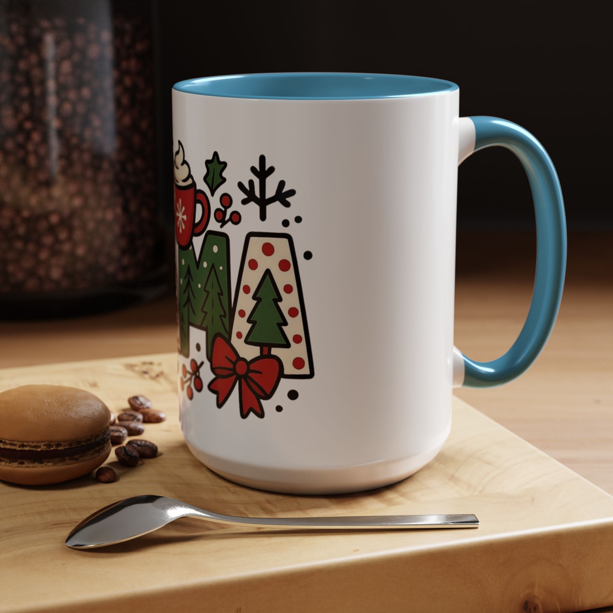 Mama Christmas Coffee Mug  Holiday Accent Mug (11/15oz) Christmas Mugs Collection!