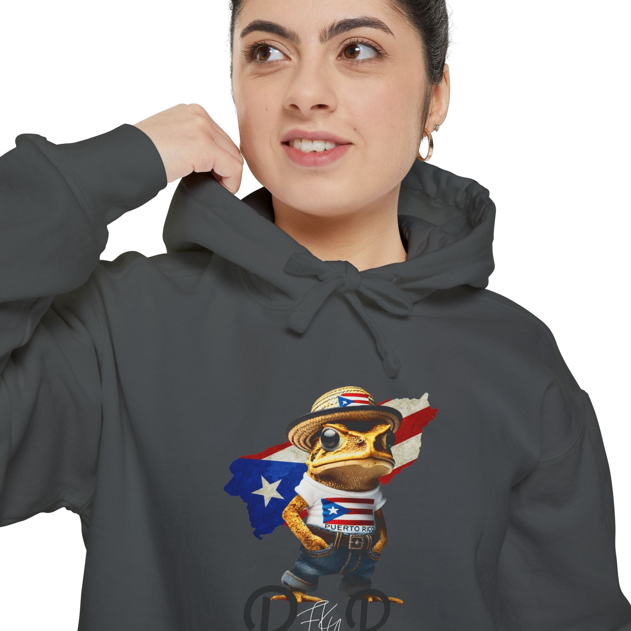 Camiseta y Sudadera Unisex con Bordado – Diseño de Puerto Rico Puerto Rico Embroidered T-Shirt & Unisex Crewneck Sweatshirt