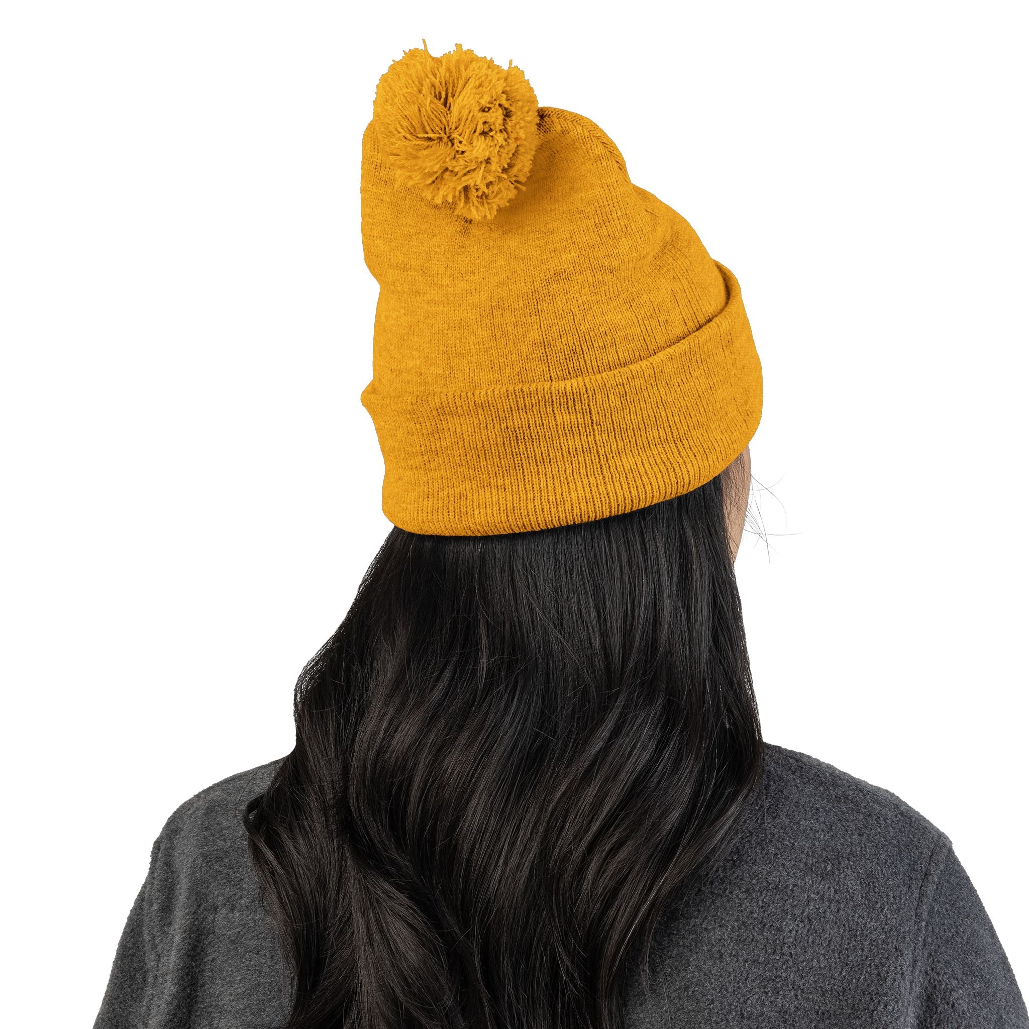 Toy Story Embroidered Pom-Pom Knit Cap Humor Cuffed Beanie – Warm, Soft & Sassy Winter Hat