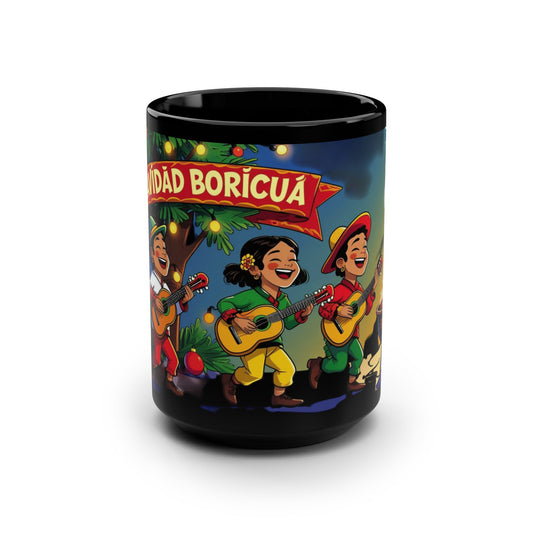 Herencia de Puerto Rico Mug Celebrate Boricua Culture, Pride & Flavor Festive Puerto Rican Mug - 15oz